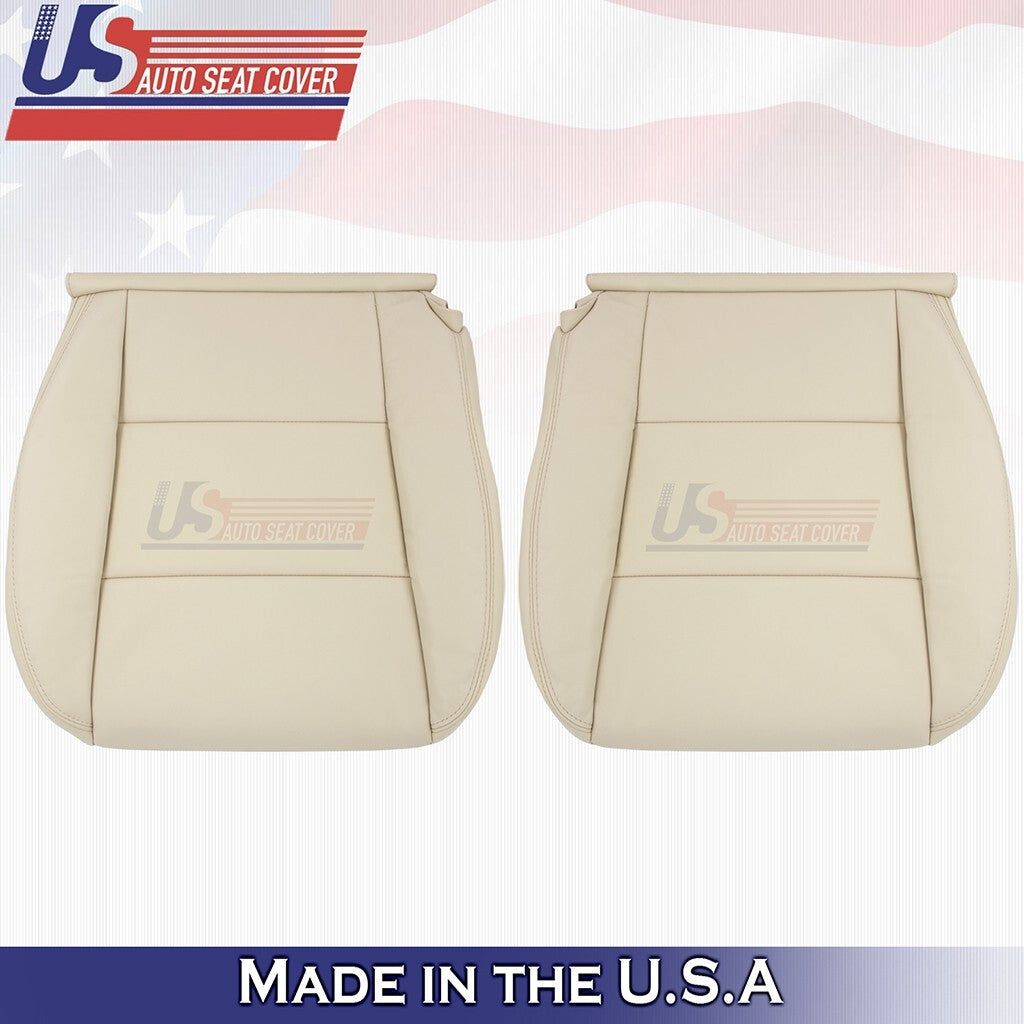 2013 to 2018 Fits Toyota Avalon XLE Front Set Tops &Bottoms Leather Cover Tan