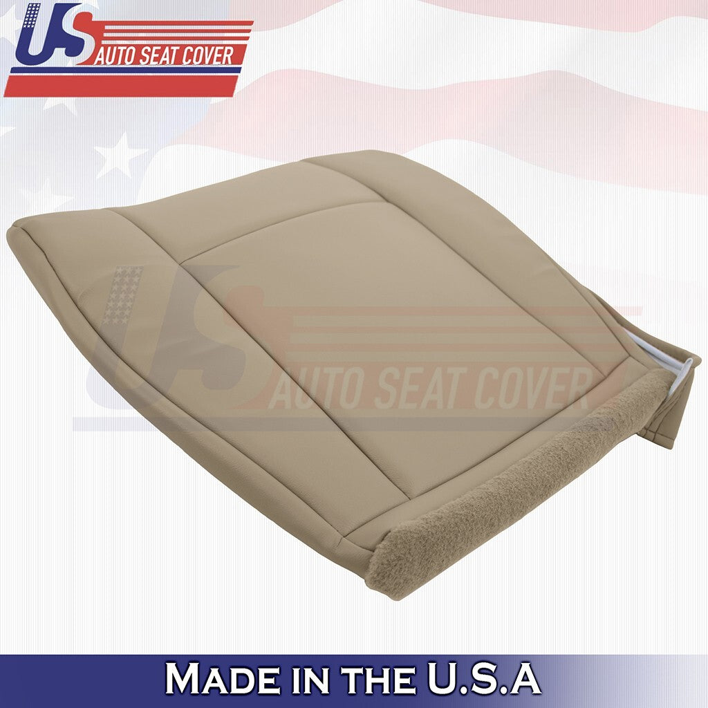 2009 to 2014 Fits Ford E350 E450 E550 Van Driver Bottom & Top Vinyl Cover Tan