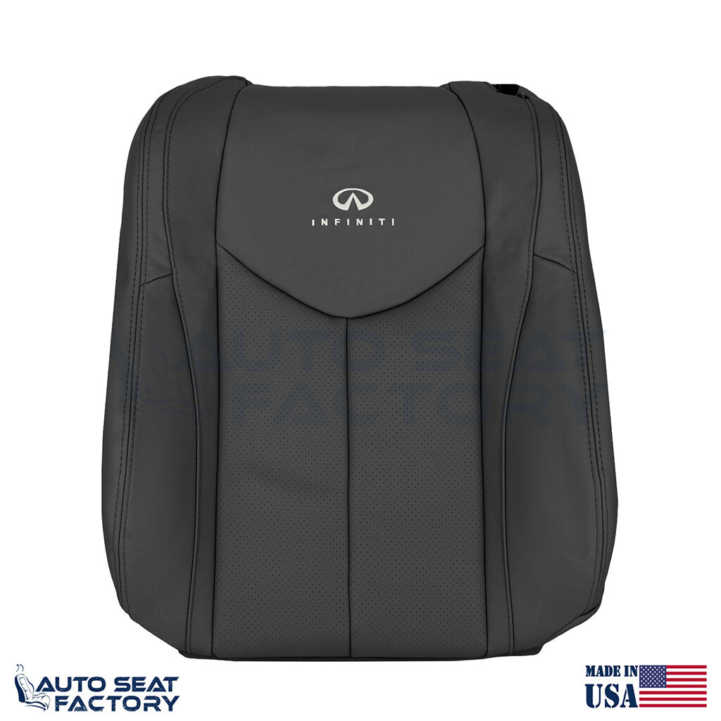 Perforated Driver Top Seat Cover Fits 2009 - 2013 Infiniti G37 CONVERTIBLE