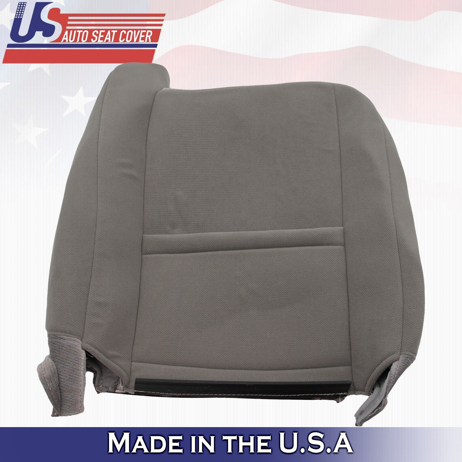 1999 2000 2001 2002 For GMC Yukon Driver & Passenger Side Tops Cloth Cover Gray