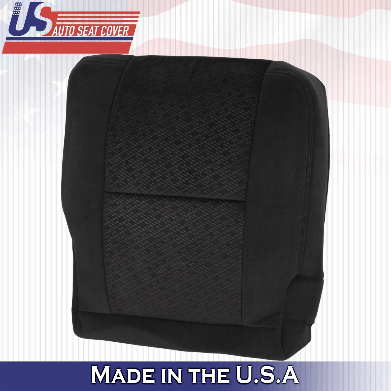 2009 For GMC Sierra 1500 2500 3500 Rear Driver Passenger Bottom Cloth Covers BLK