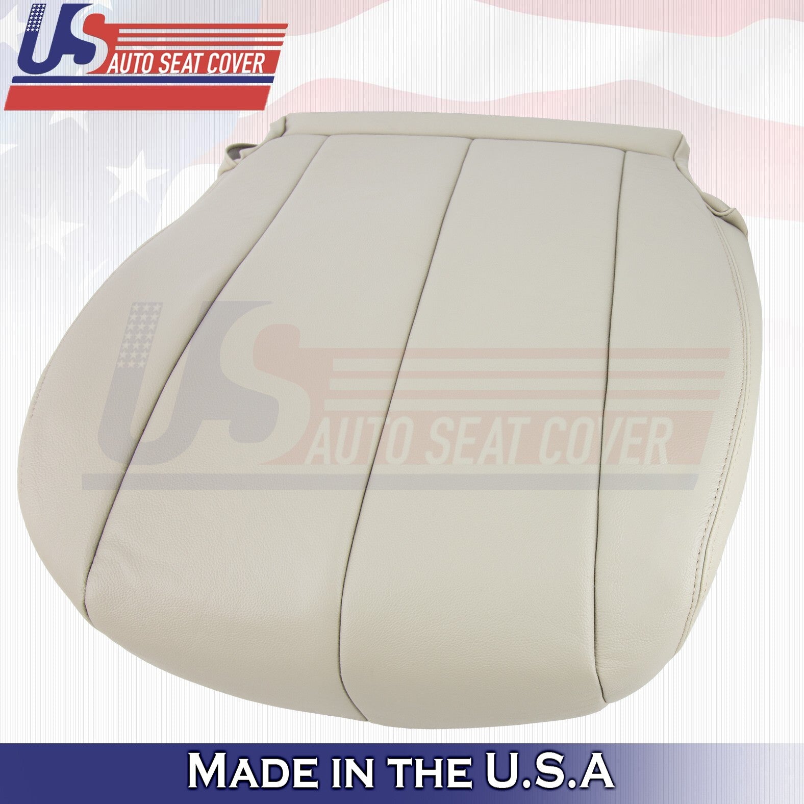 2011 2012 2013 2014 Fits Toyota Sienna Driver Bottom Leather Seat Cover Tan