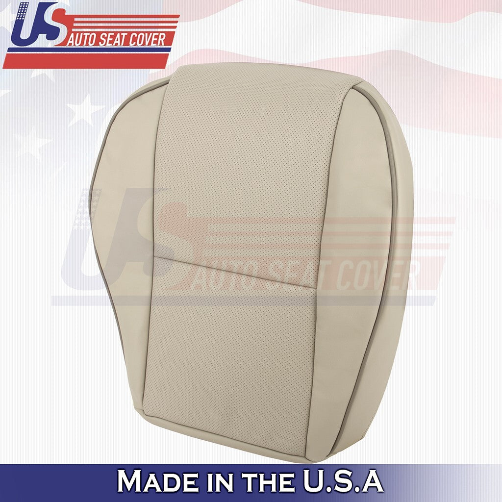 2001 to 2005 For Lexus IS300 Driver & Passenger Bottoms Perf Leather Cover Tan