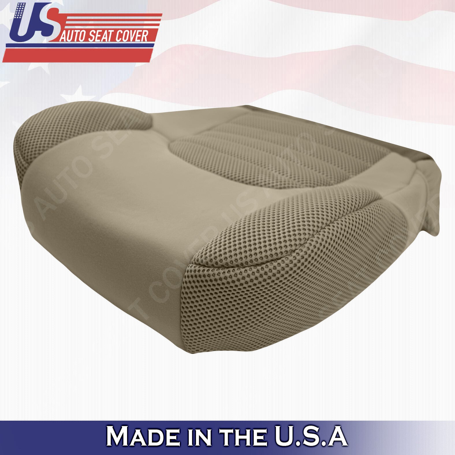 Bottoms Cloth Tan Seat Cover Replacement For 2007 to 2015 Nissan Pathfinder