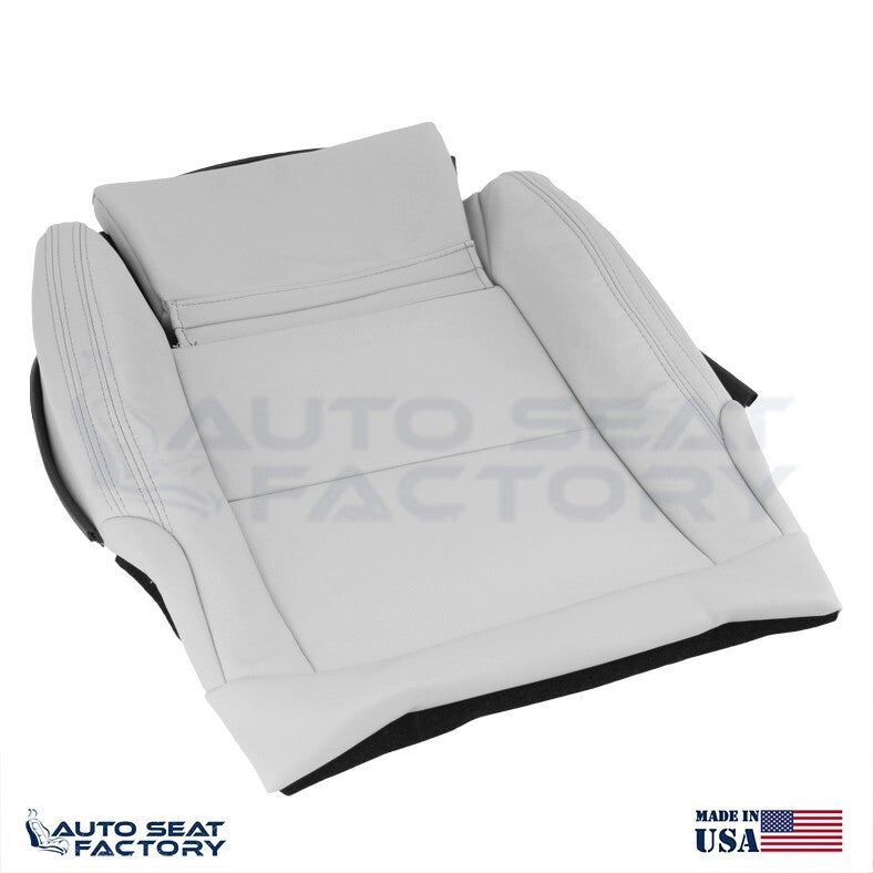 Replacement Fits 2016 - 2019 Mercedes CLA PASSENGER Bottom Gray Vinyl Seat Cover