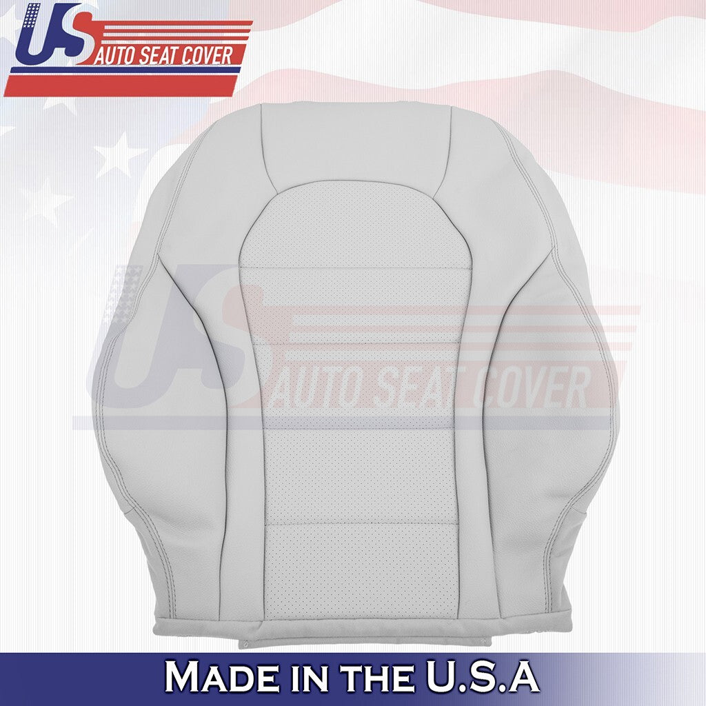 2015 2016 2017 Fits Mercedes Benz C350 Driver Top Perforated Leather Cover Gray