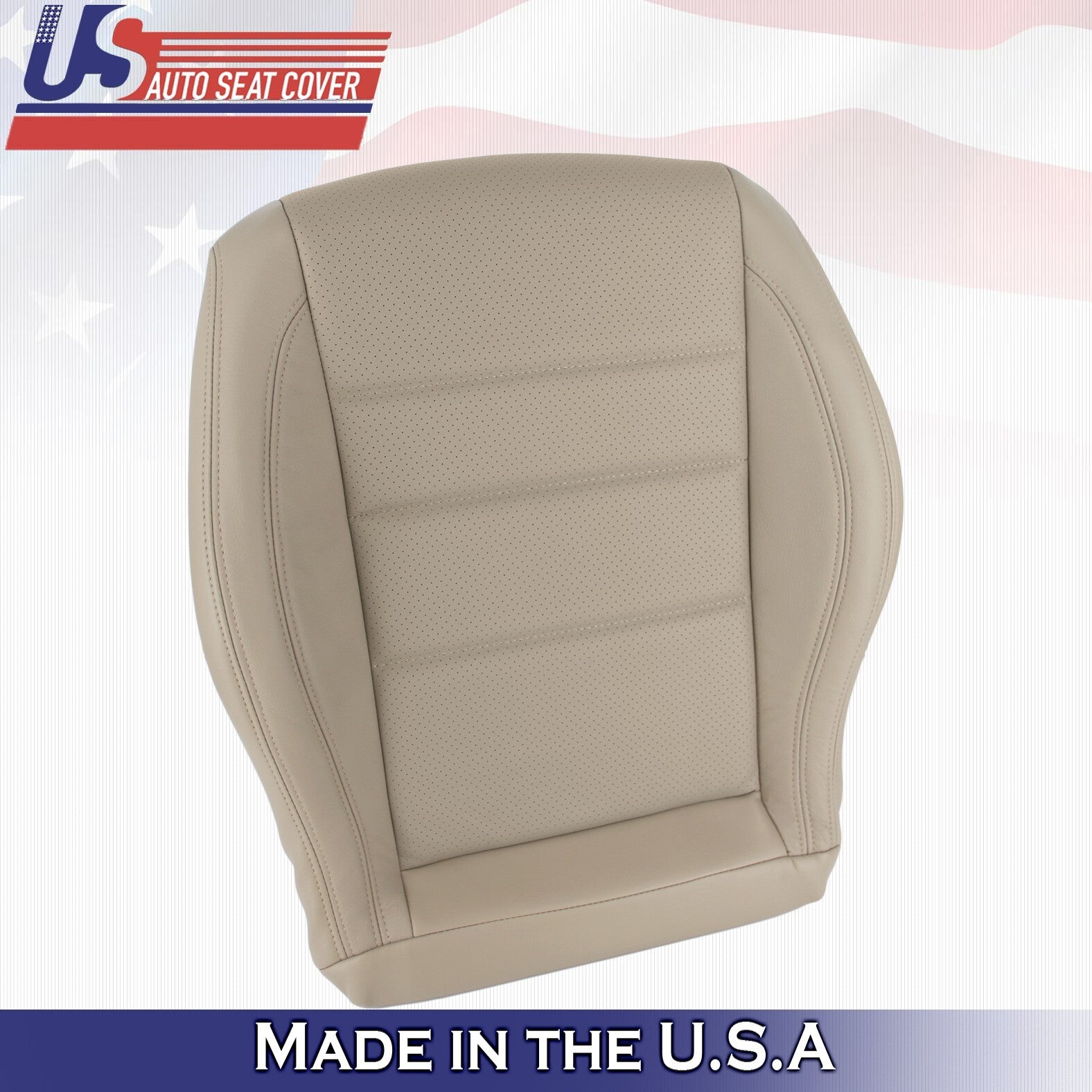2012 to 2015 For Mercedes Benz C350 2Door Front Set Bottoms Leather Covers Tan