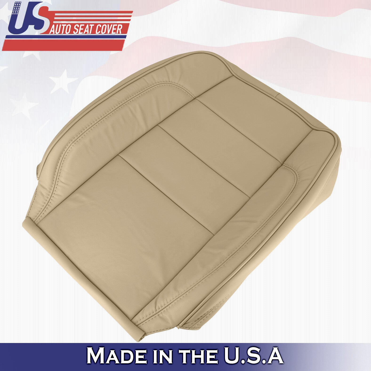 1998 to 2005 For Lexus GS300 GS400 GS430 2x Top & 2x Bottom Leather Covers Ivory
