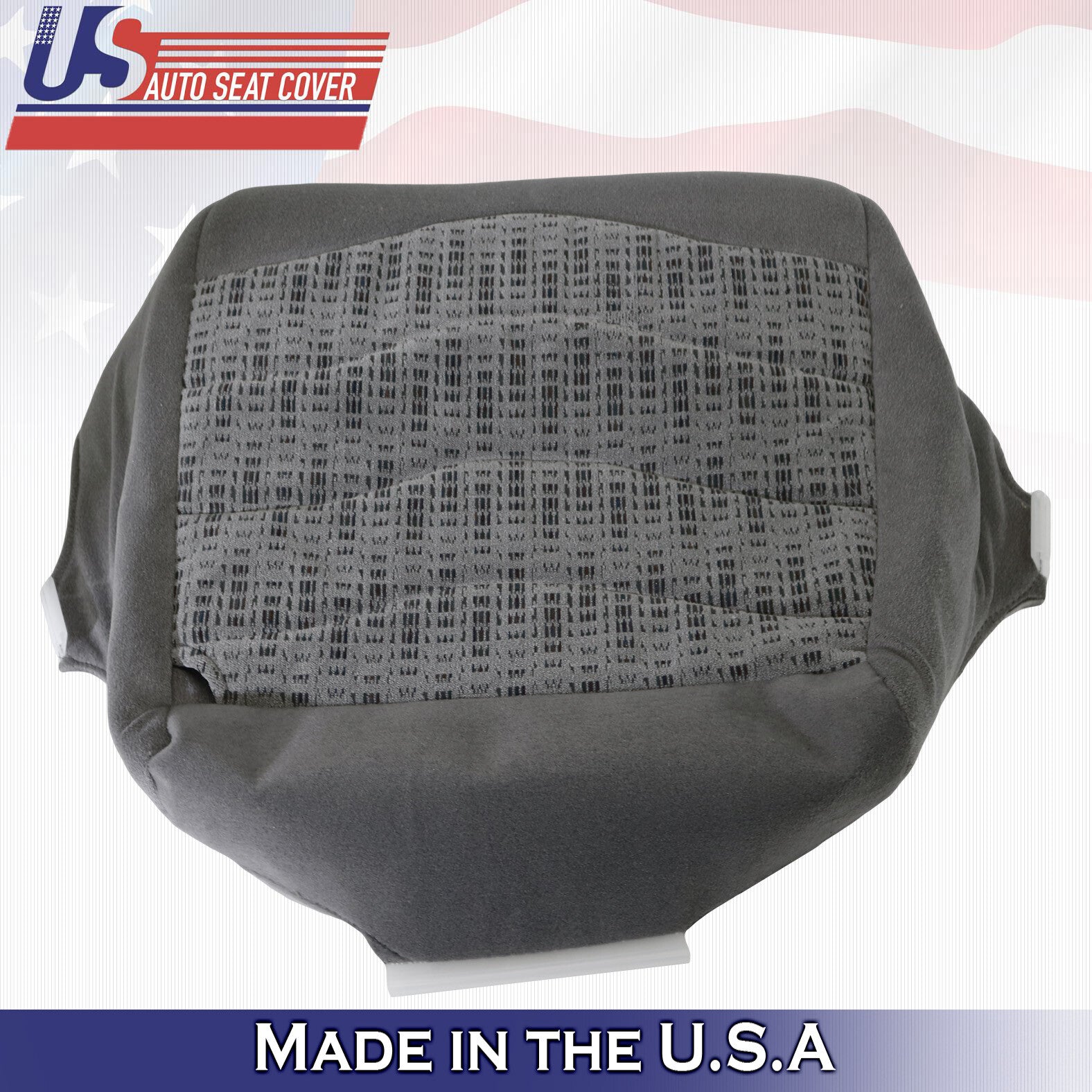 DRIVER BOTTOM CLOTH Seat Cover GRAY 2000 Ford F250 F350 F450 F550 XLT