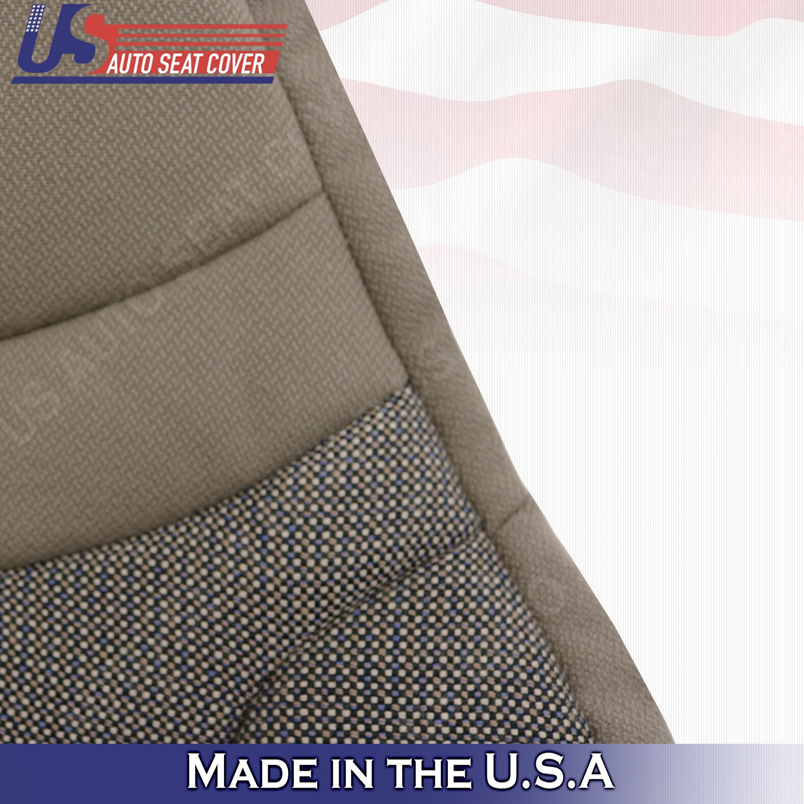 For 2000- 2002 Ford Ranger XL XLT Sport-Top Cloth Tan Seat Cover fits 1993-1999