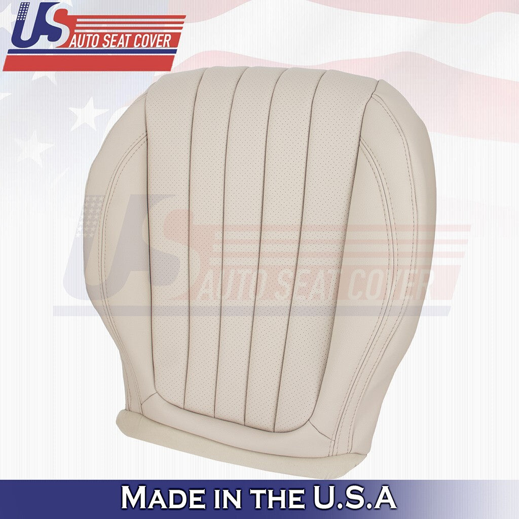 2017 to 2020 For Mercedes Benz E Driver&Passenger Bottom Synth Leather Cover Tan