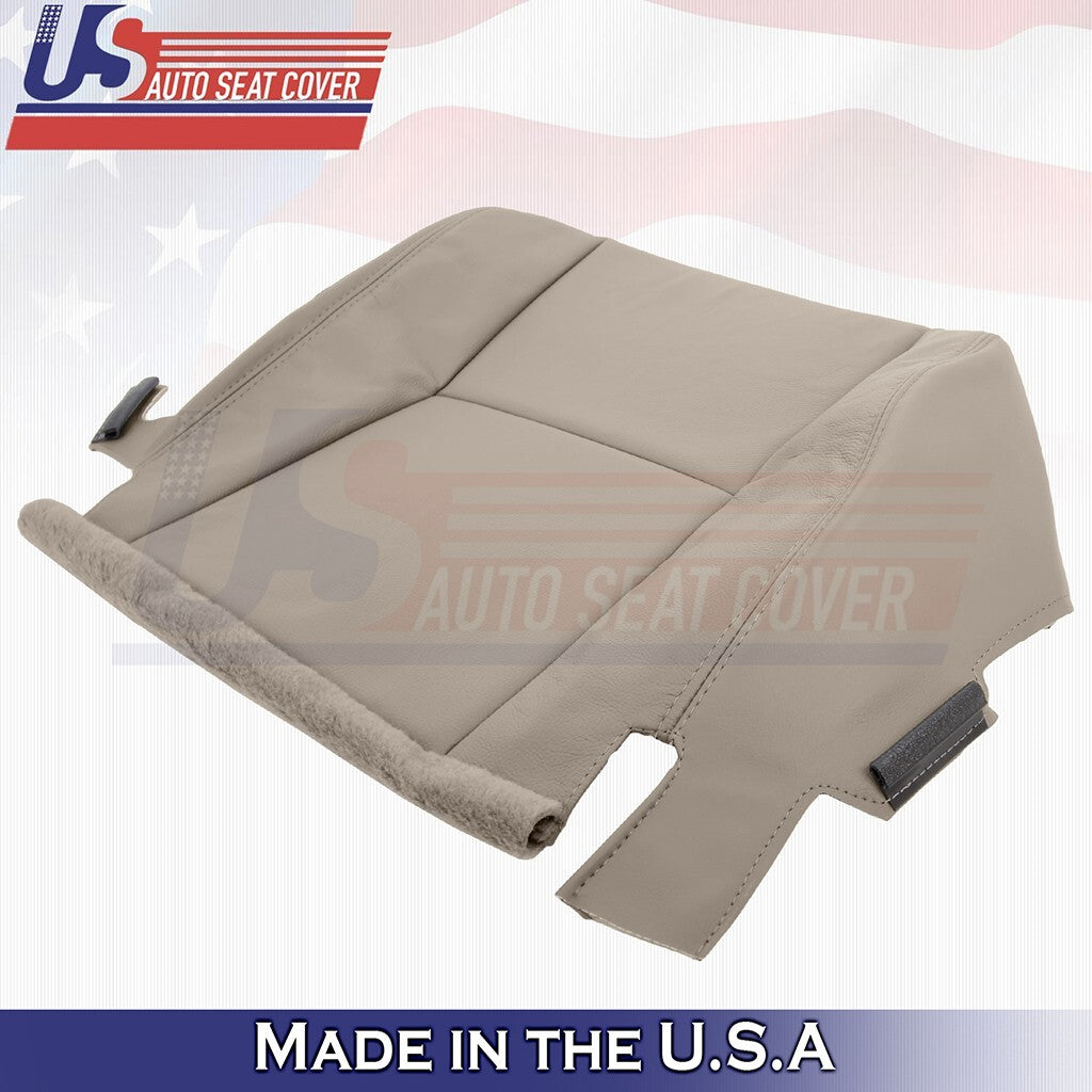 2002 -2006 Fits Toyota Camry Driver Side Bottom Leather Seat Cover Taupe