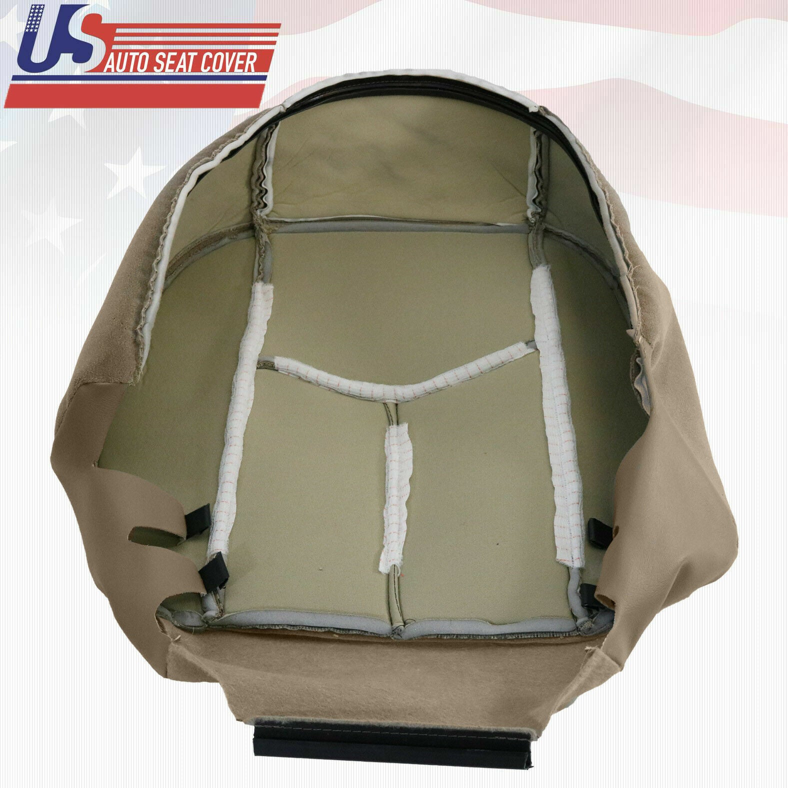2003 2004 Chevy Silverado 2500 2500HD Driver Bottom Replacement Cloth Cover Tan