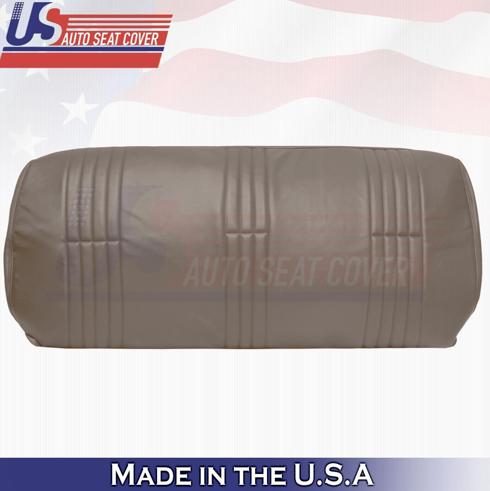 1996 For GMC Sierra C/K 1500 2500 3500 Front Top Bench Vinyl Seat Cover Tan
