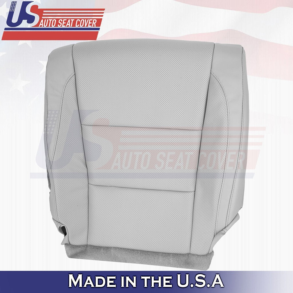2014 to 2019 For Toyota Highlander Passenger Bottom Leather w/Perf Cover Gray