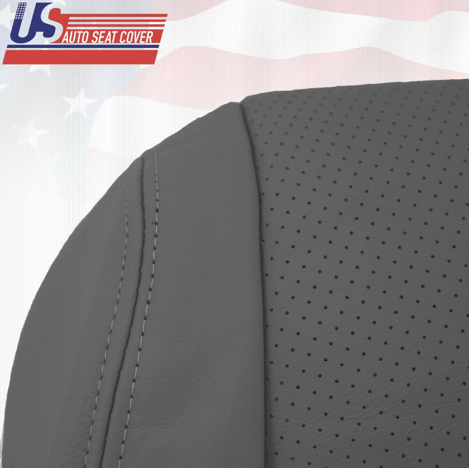 For 2004 Acura TL Front Perforated Driver Bottom Leather Seat Cover in QUARTZ