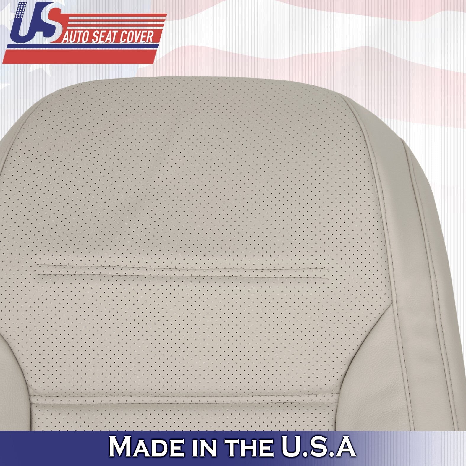 2011-2017 Fits Volkswagen Jetta Driver&Passenger Tops Leather Seat Cover Tan