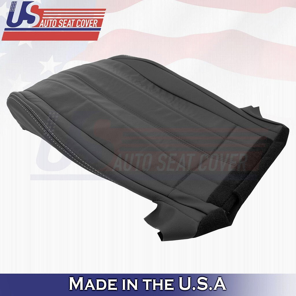 2015 2016 2017 For Infiniti FX35 Driver Bottom Leather Seat Cover Black