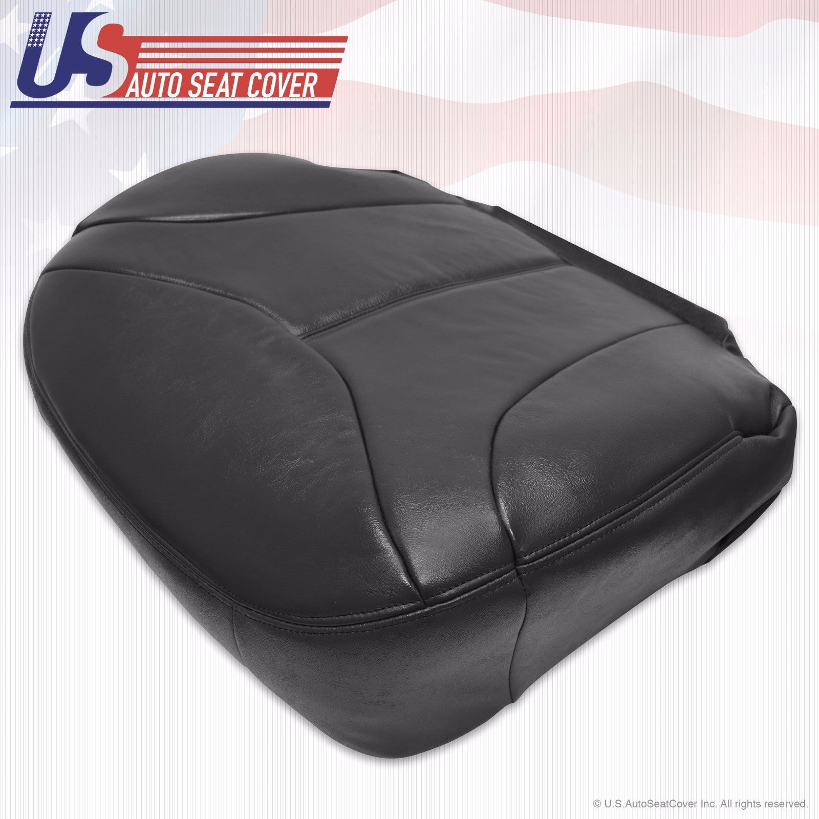 1999 GMC Sierra 1500 2500 Driver Side Bottom Replacement Leather Cover Dark Gray