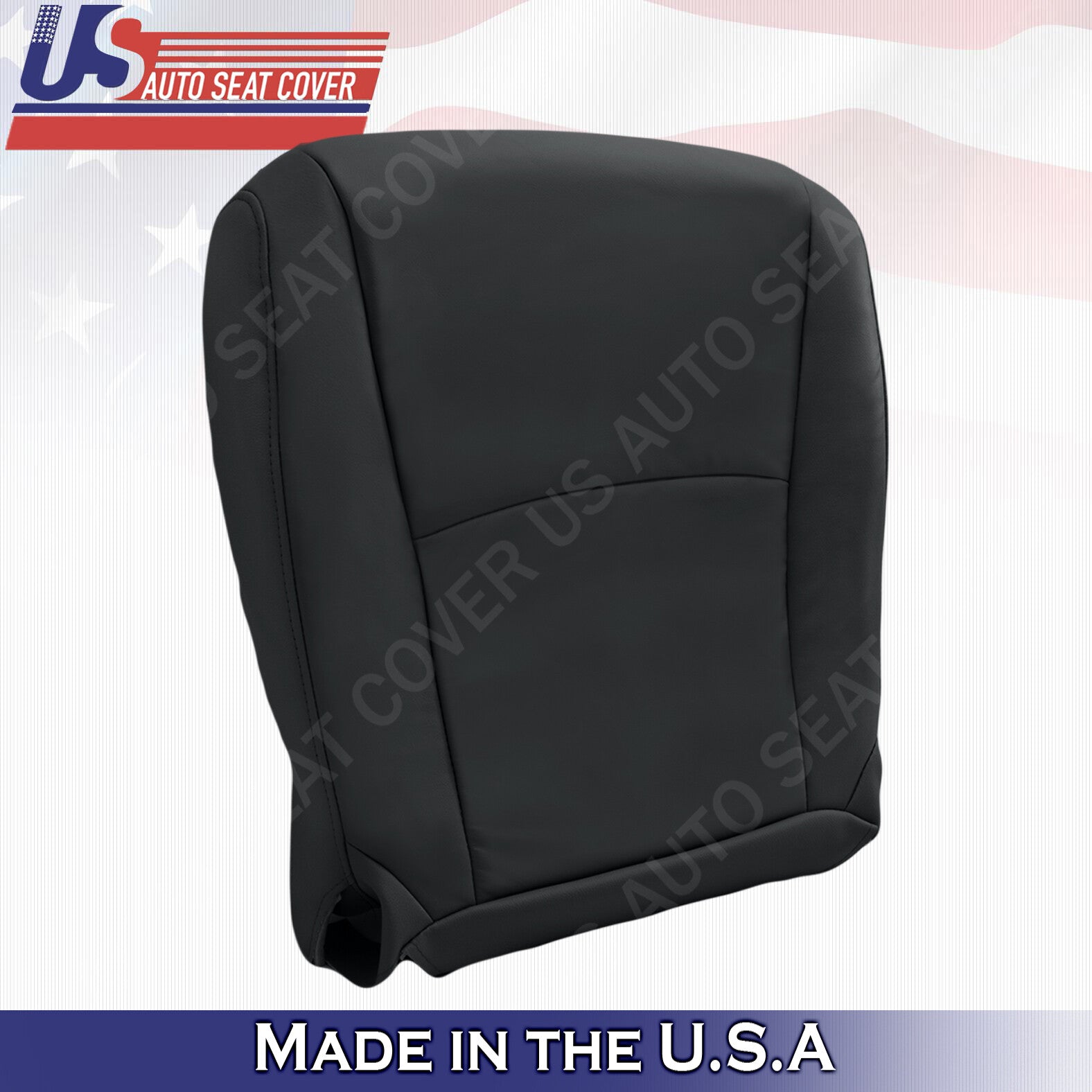 Fits For Toyota Highlander 2008 to 2013 Driver Bottom Leather Seat Cover Black