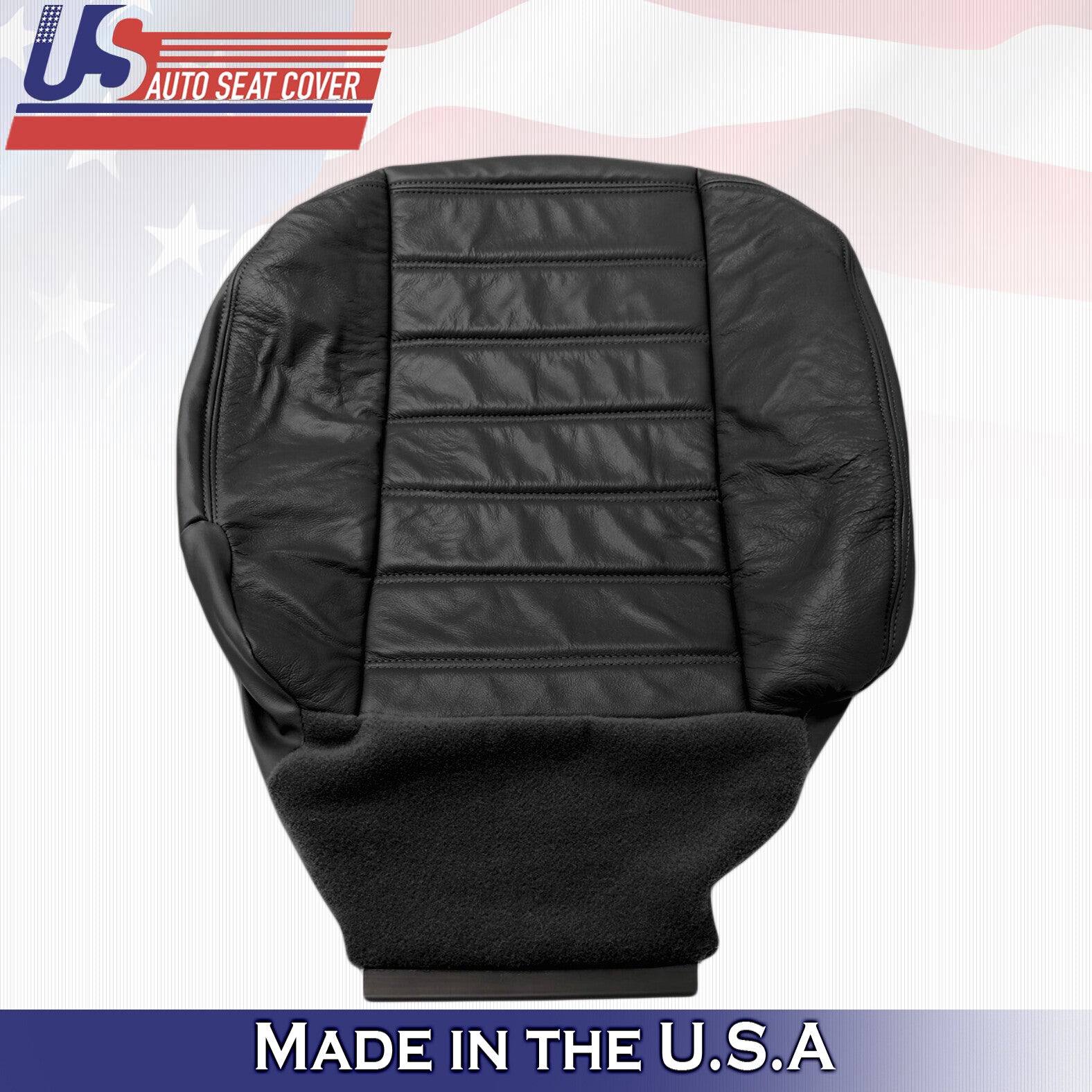 2003 2004 2005 For Hummer H2 Passenger Top Bottom & Armrest Leather Seat Covers