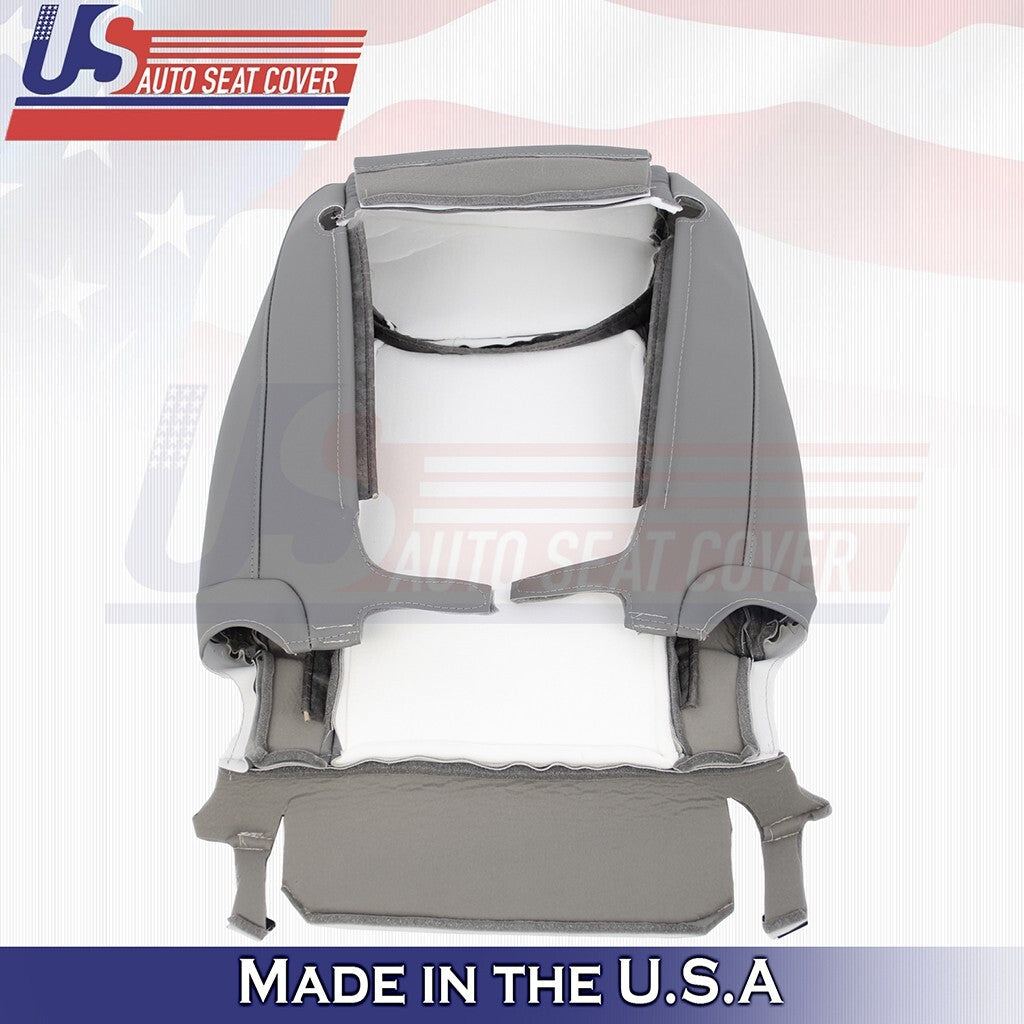 2005-2010 Fits Toyota Sienna Passenger Top Genuine Leather Seat Cover Gray