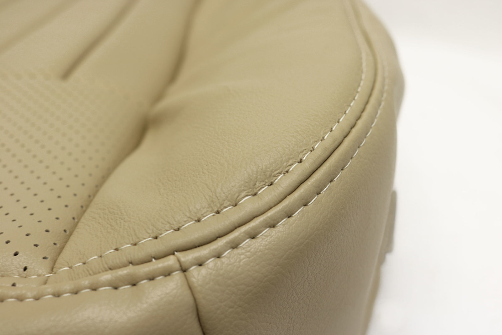 2003 2004 Lincoln Navigator Driver Bottom Replacement Leather Seat Cover TAN