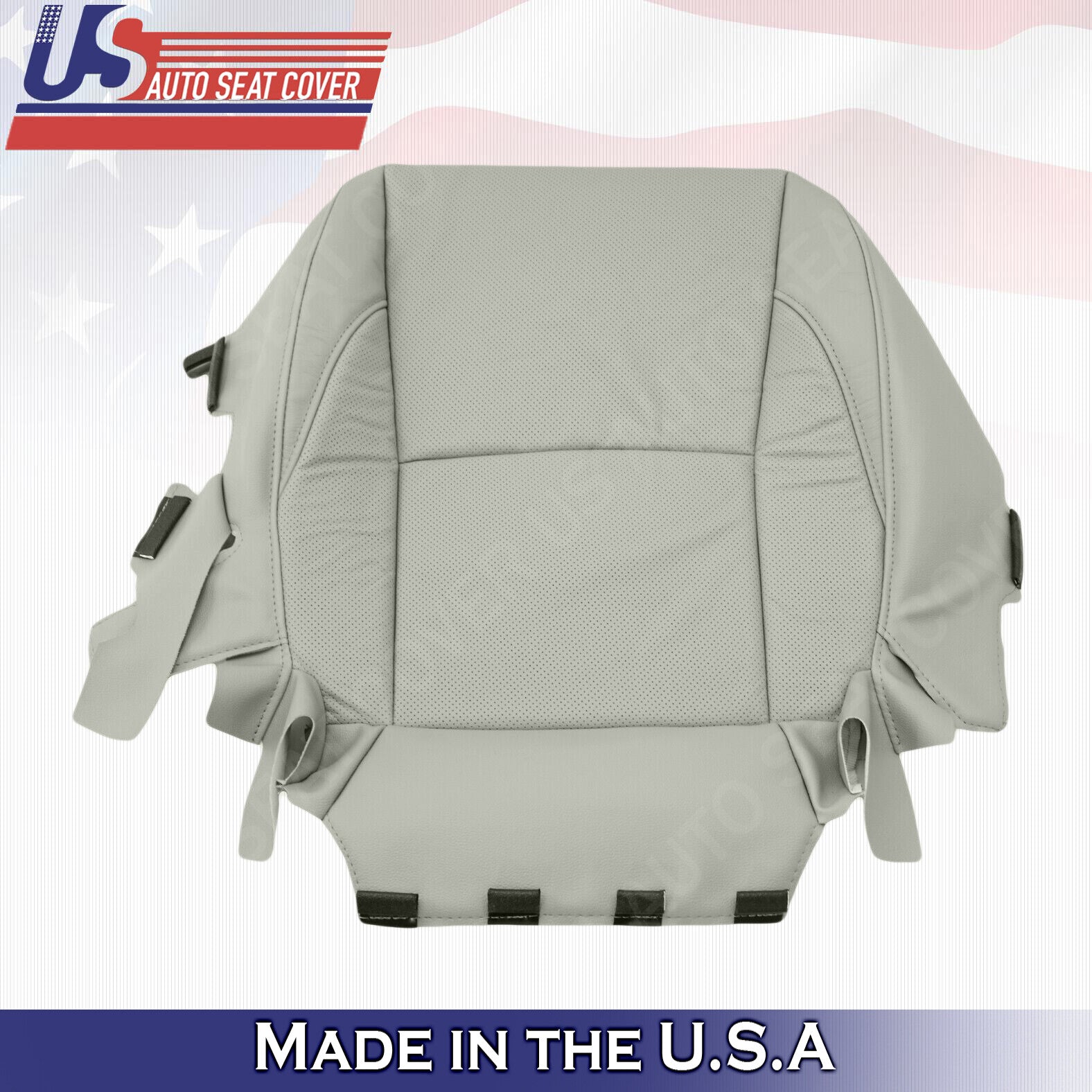 2010 2011 2012 For Lexus ES350 Driver Side Bottom Leather Seat Cover Gray