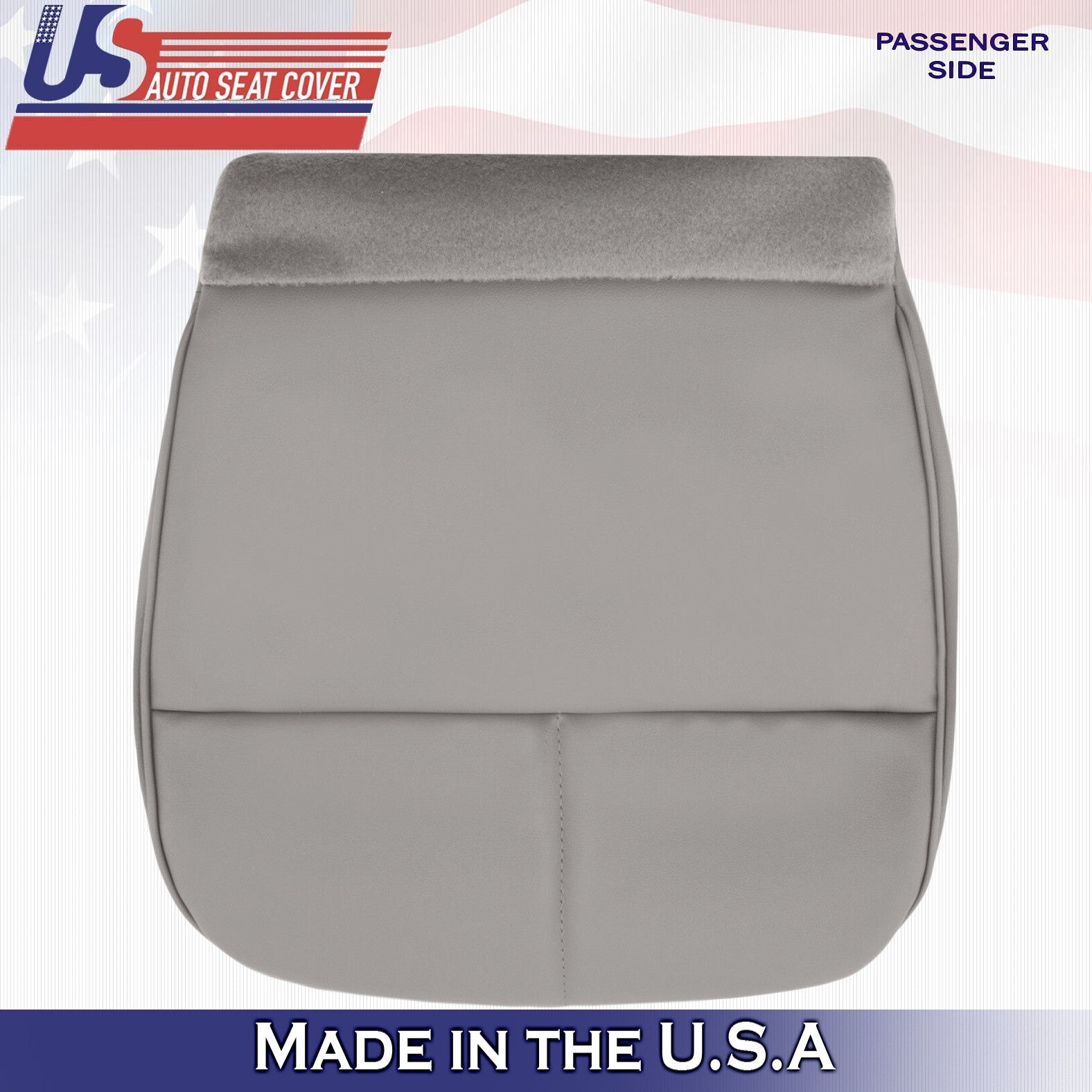 1992 to 1999 For Ford E150 E250 Econoline van Passenger Bottom Vinyl Cover Gray