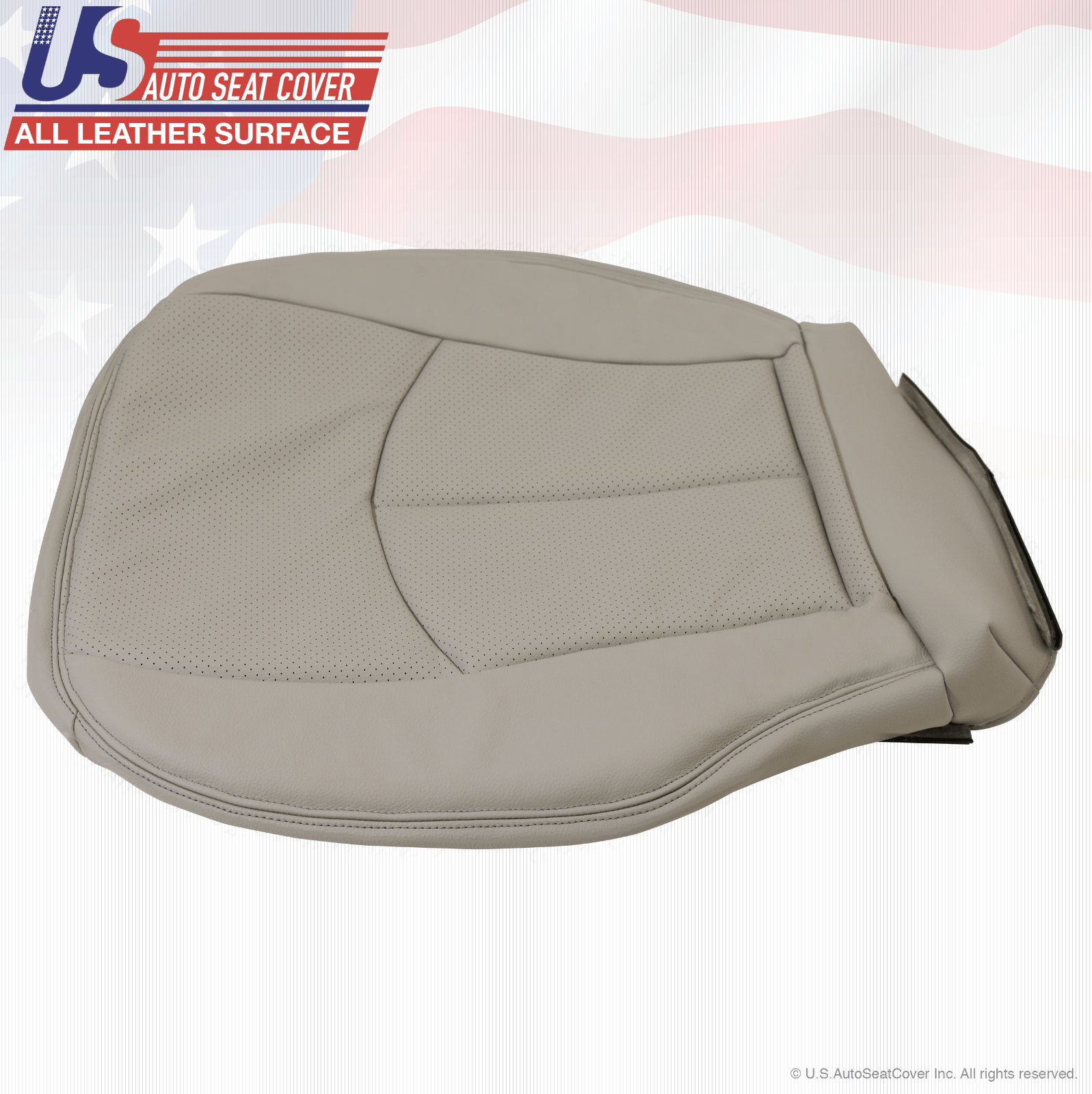 2004 2005 2006 Mercedes-Benz E500 Driver Bottom Cover Perforated Leather Gray