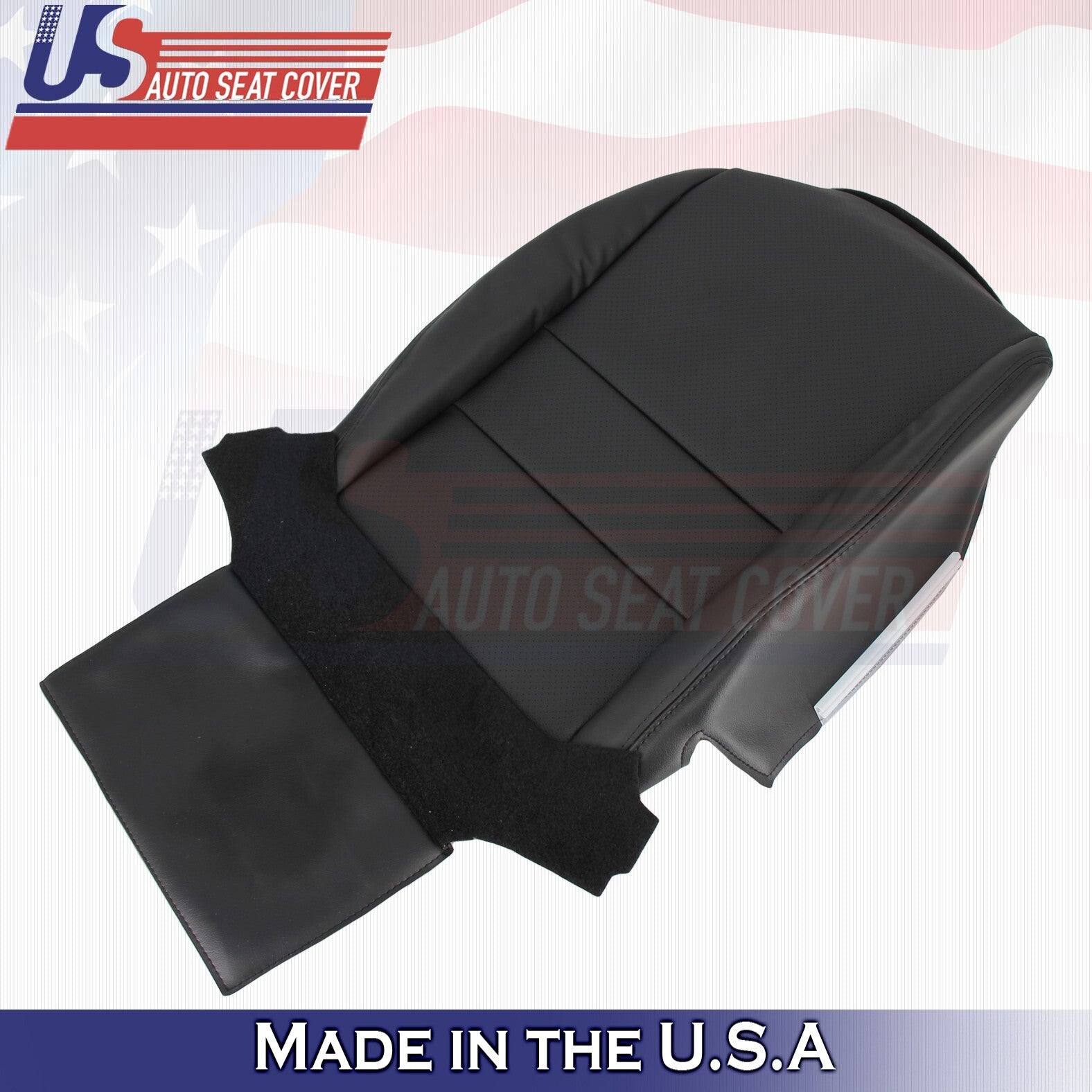 2004 2005 2006 2007 2008 For Acura TSX PASSENGER Bottom Leather Seat Cover BLK