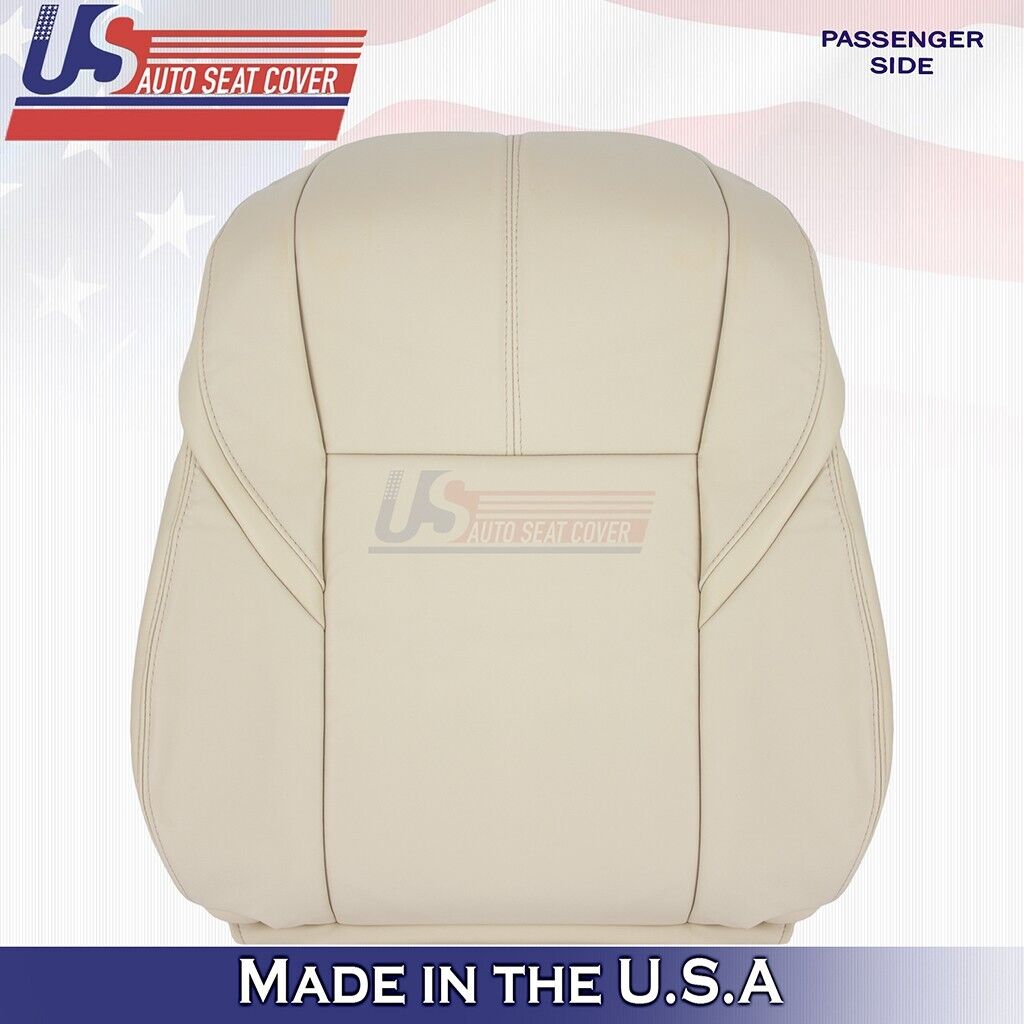 2013 to 2018 Fits Toyota Avalon XLE Passenger Top Leather Seat Cover Almond Tan