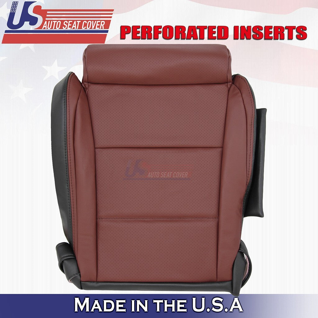 2013-2016 For Lexus GS350 F-Sport Driver Bottom Leather Seat Cover Red
