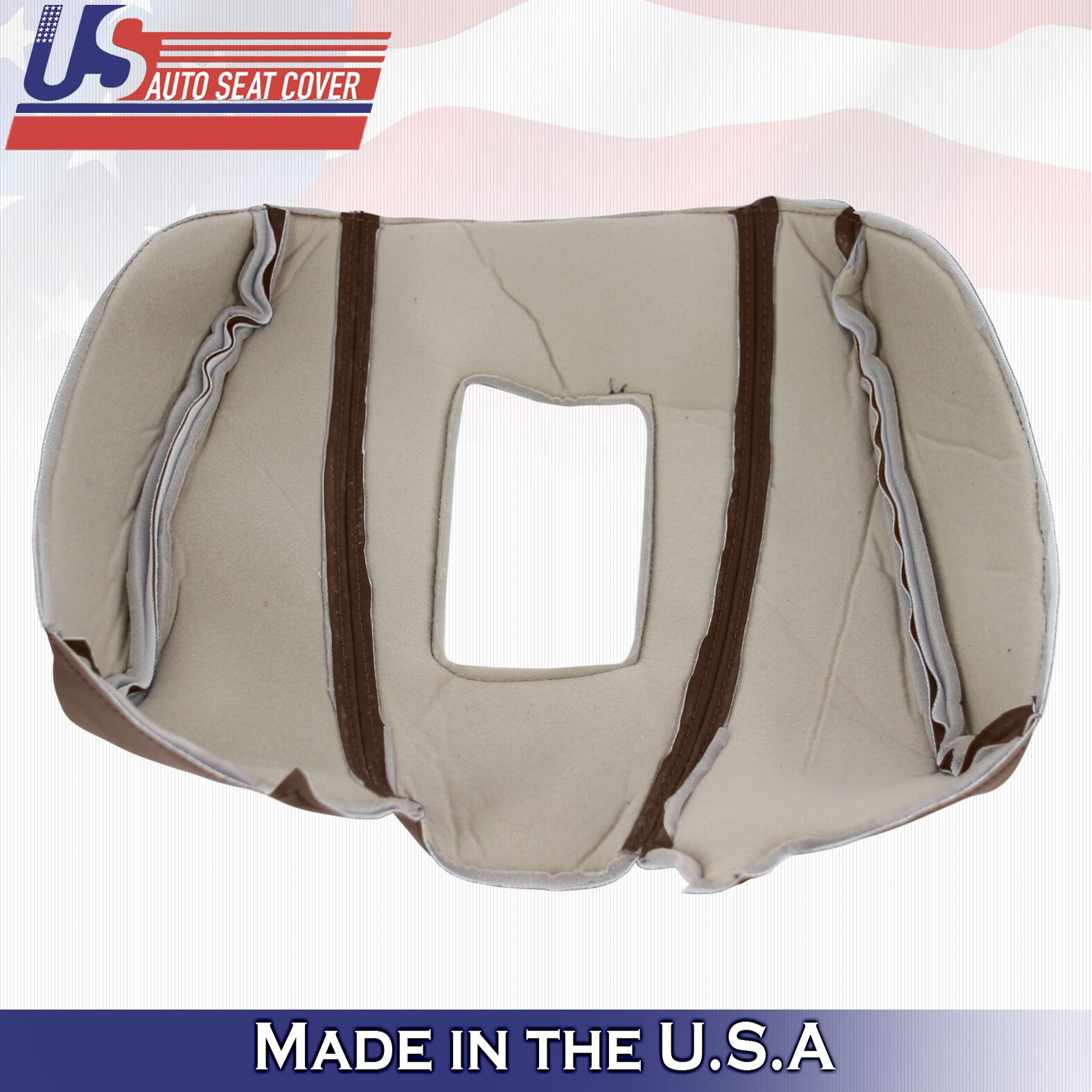 2015 2020 Cadillac Escalade Brown Leather Console Lid Cover Armrest Replacement