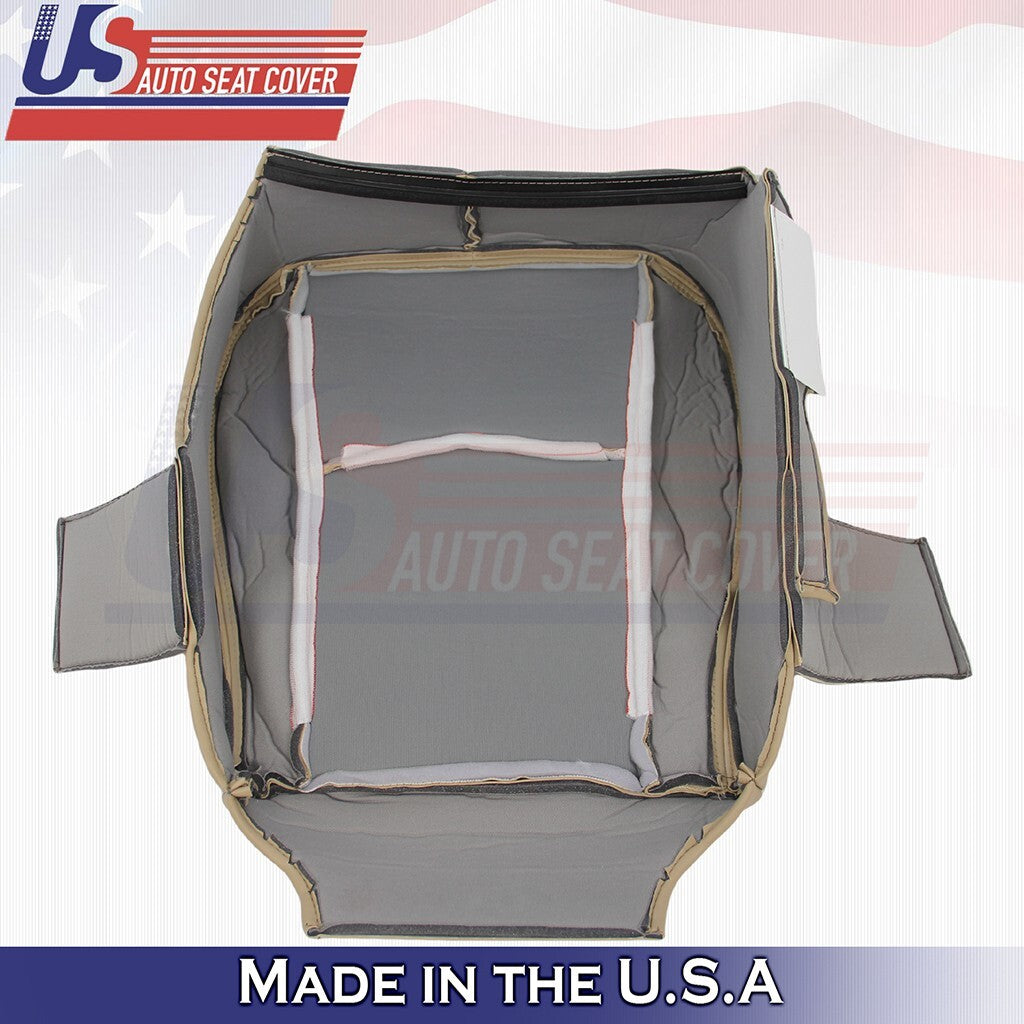 2004 to 2009 For Cadillac SRX Front Passenger Bottom Leather Cover Cashmere Tan
