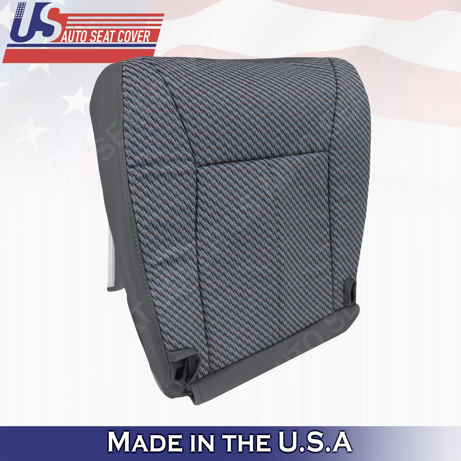 1999-2002 Fits Dodge Ram 1500 3500 WK TRUCK Driver Base Cloth Cover Dark Gray