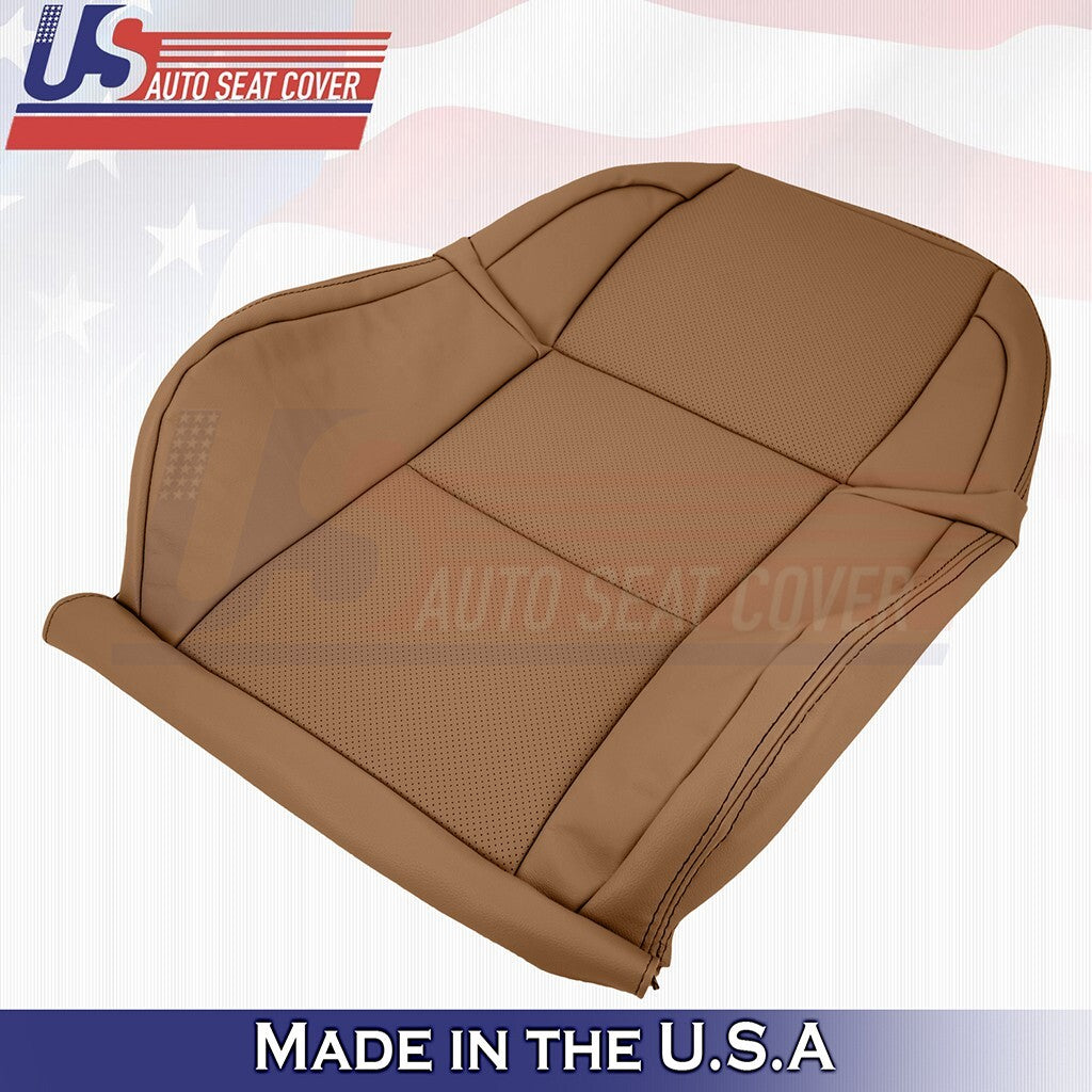 2013 to 2020 Fits Lexus GS350 F-Sport Driver Top Leather Seat Cover Brown