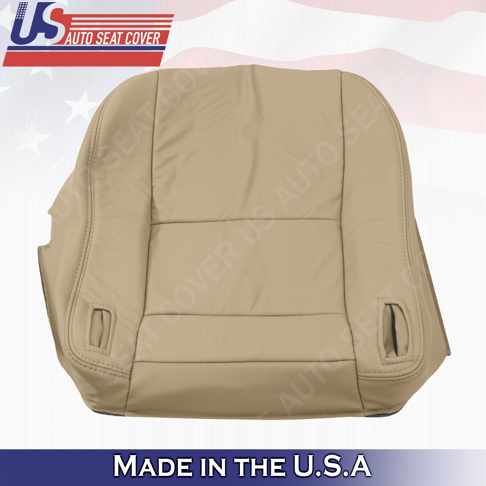 Fits 1997 1998 1999 2000 2001 ES300 LEXUS Driver Bottom Leather Seat Cover Ivory