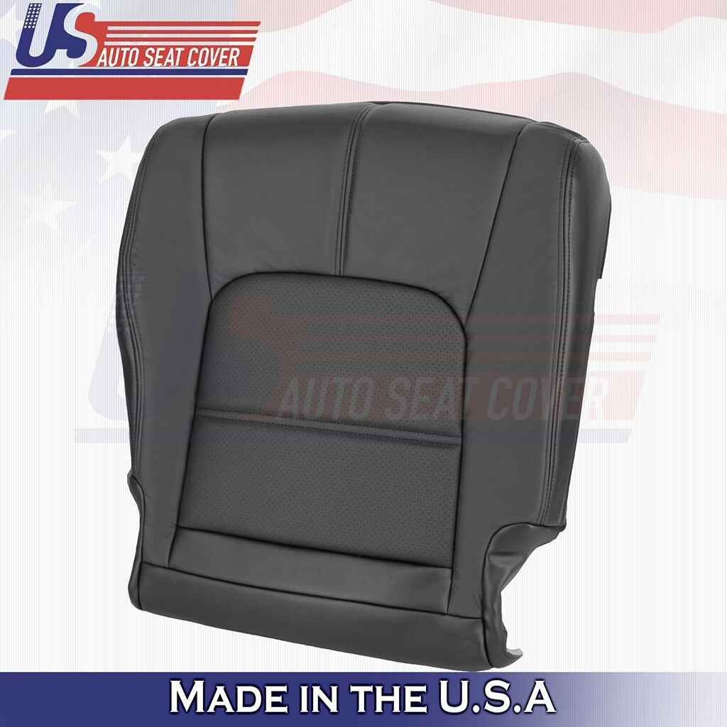 2011 to 2014 Fits Nissan Murano Passenger Bottom Leather Seat Cover Black