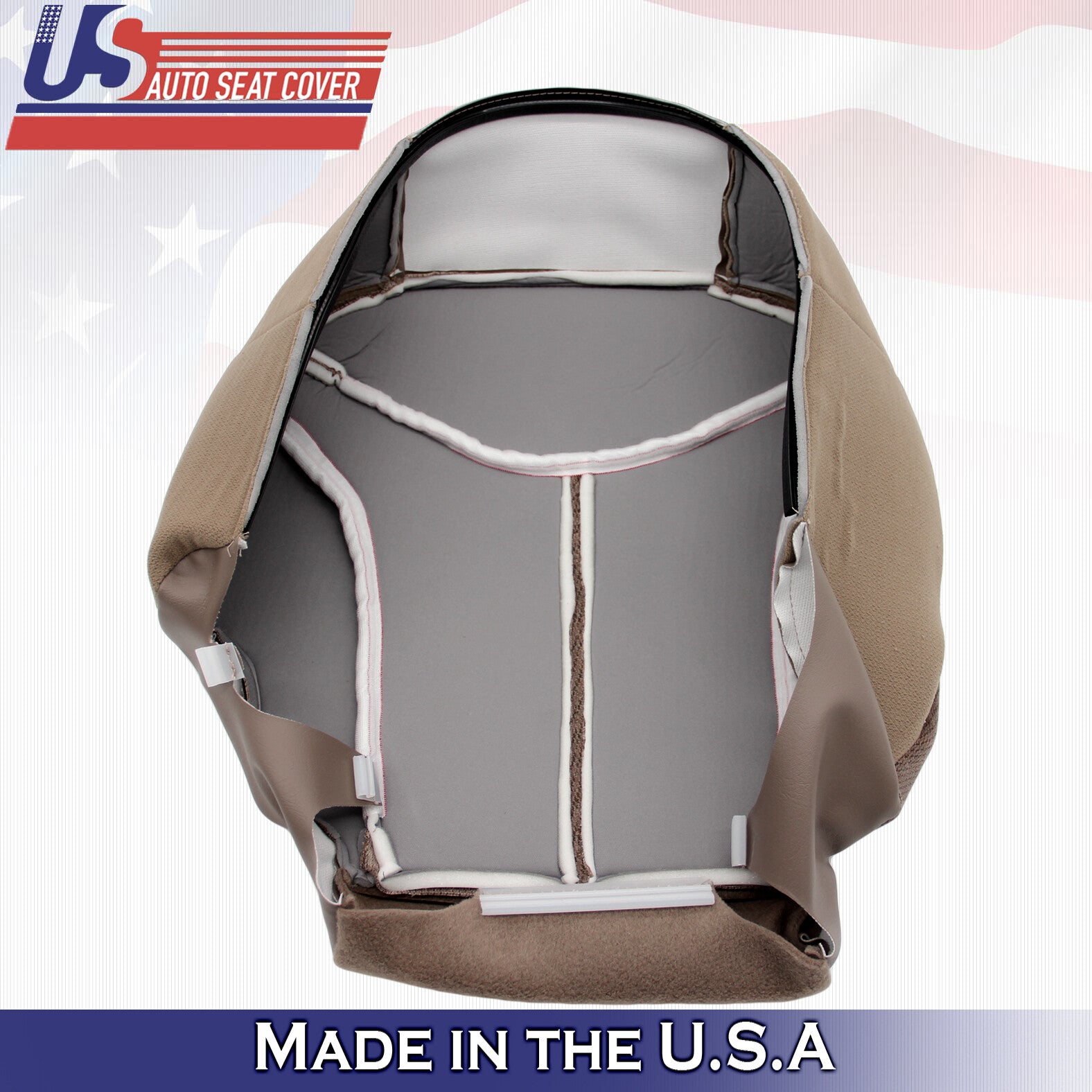 1999 For GMC Sierra 1500 2500 SLT SLE Driver Passenger Bottom Cloth Covers Tan
