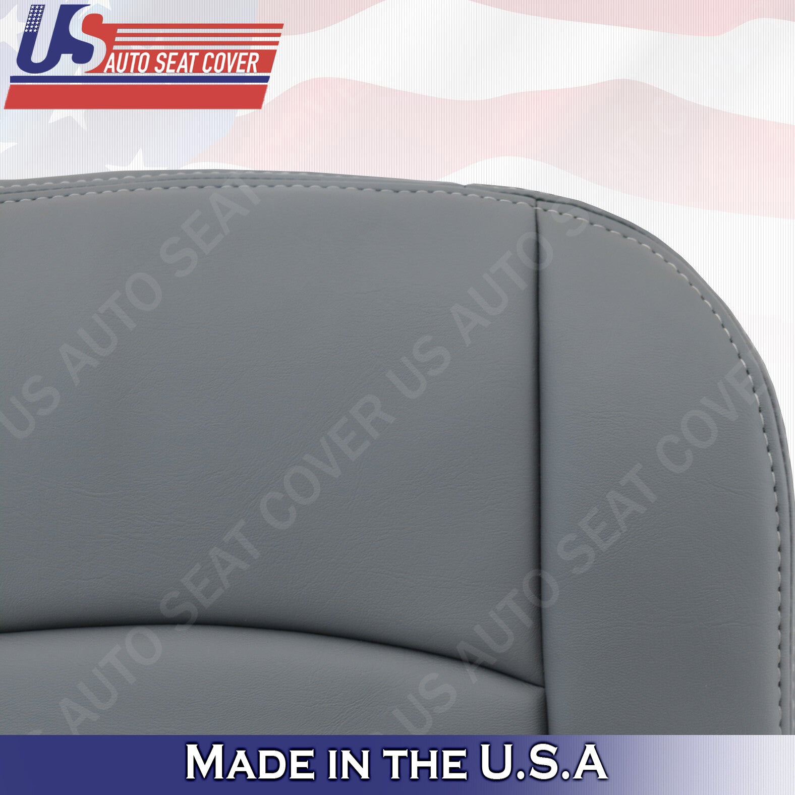2016-2018 Fits Dodge Ram 2500 ST Base- BOTTOMS Vinyl Seat Cover Replacement Gray
