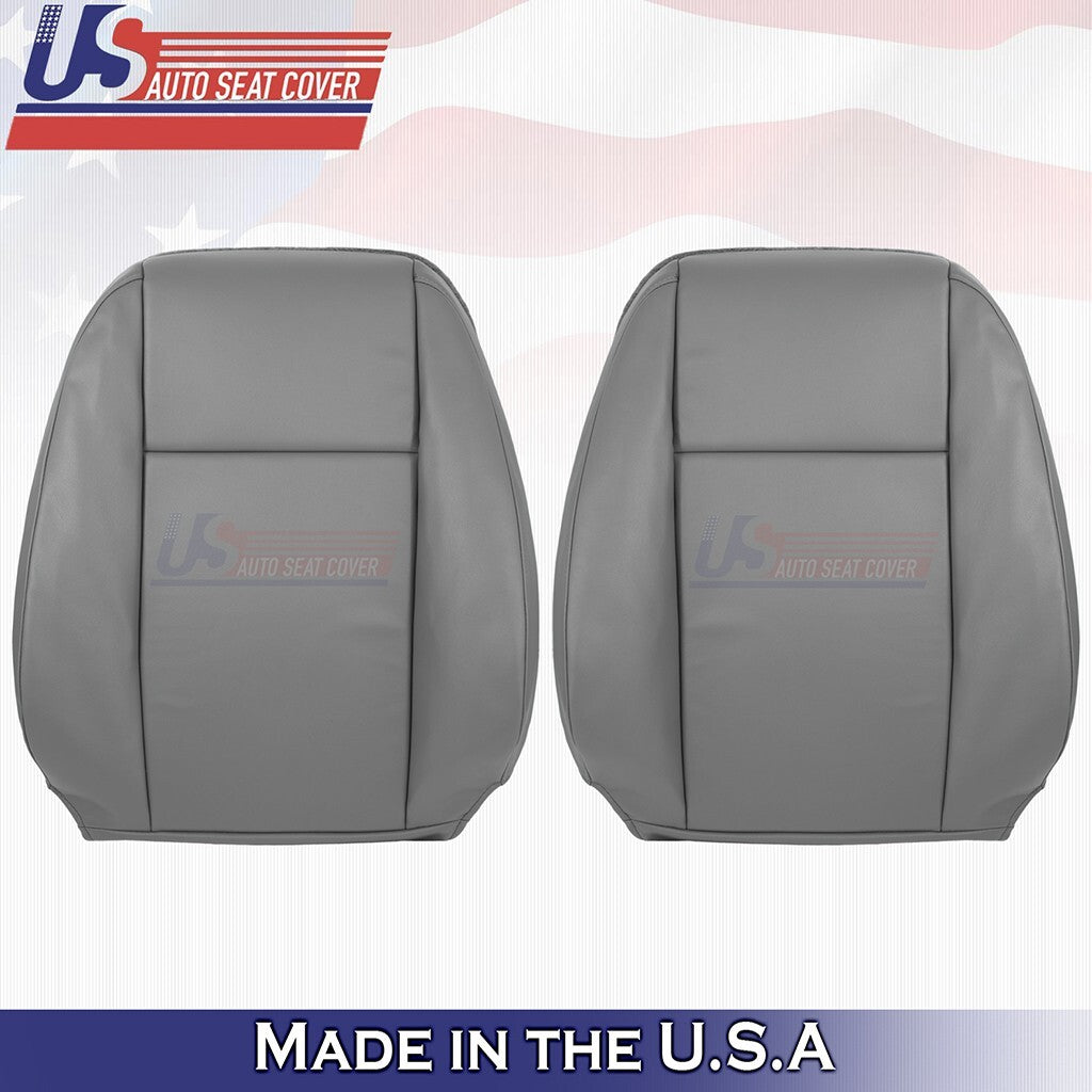 2015 to 2020 Fits Ford Transit 350 Van Driver &Passenger Tops Vinyl Cover Gray
