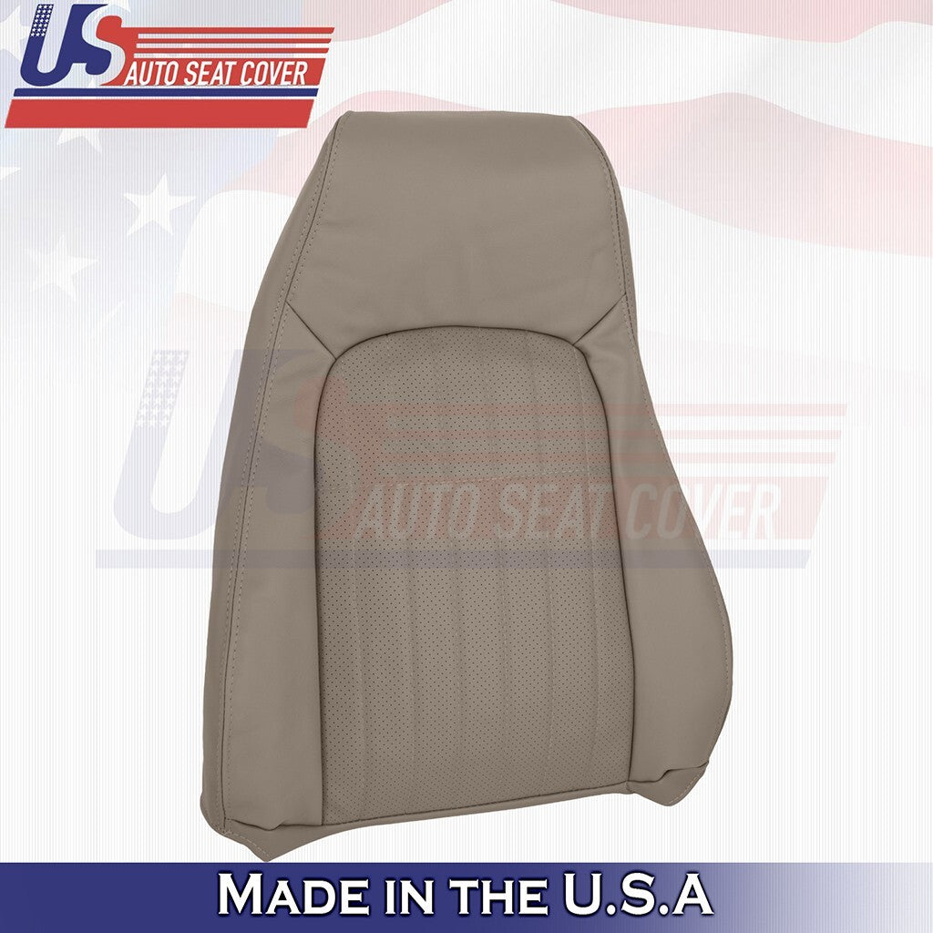 1997 to 2002 For Chevy Camaro PASSENGER Top Perforated Leather Cover Med Tan