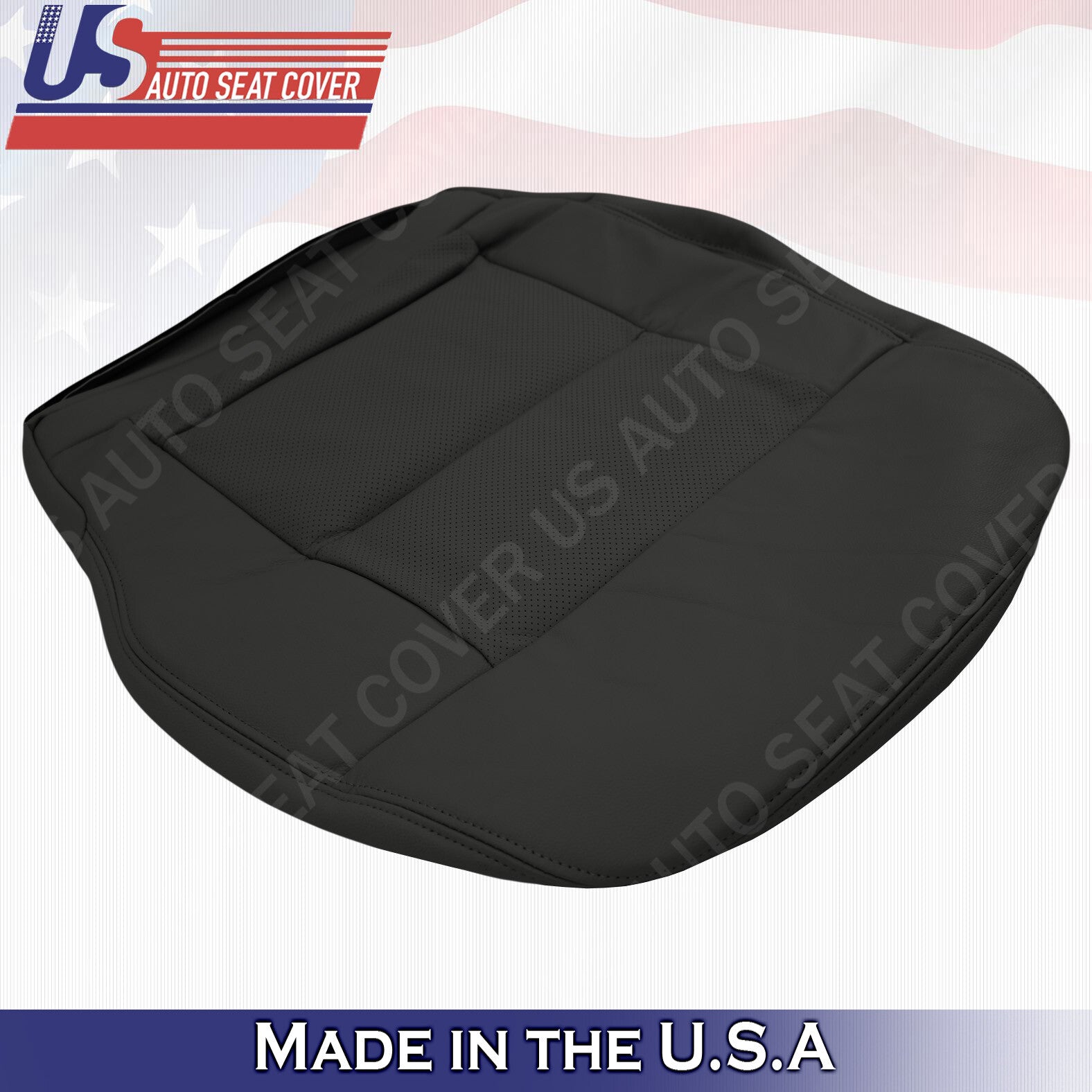 For 2010 to 2016 Mercedes Benz E350 E550 Passenger Bottom Leather Cover Black