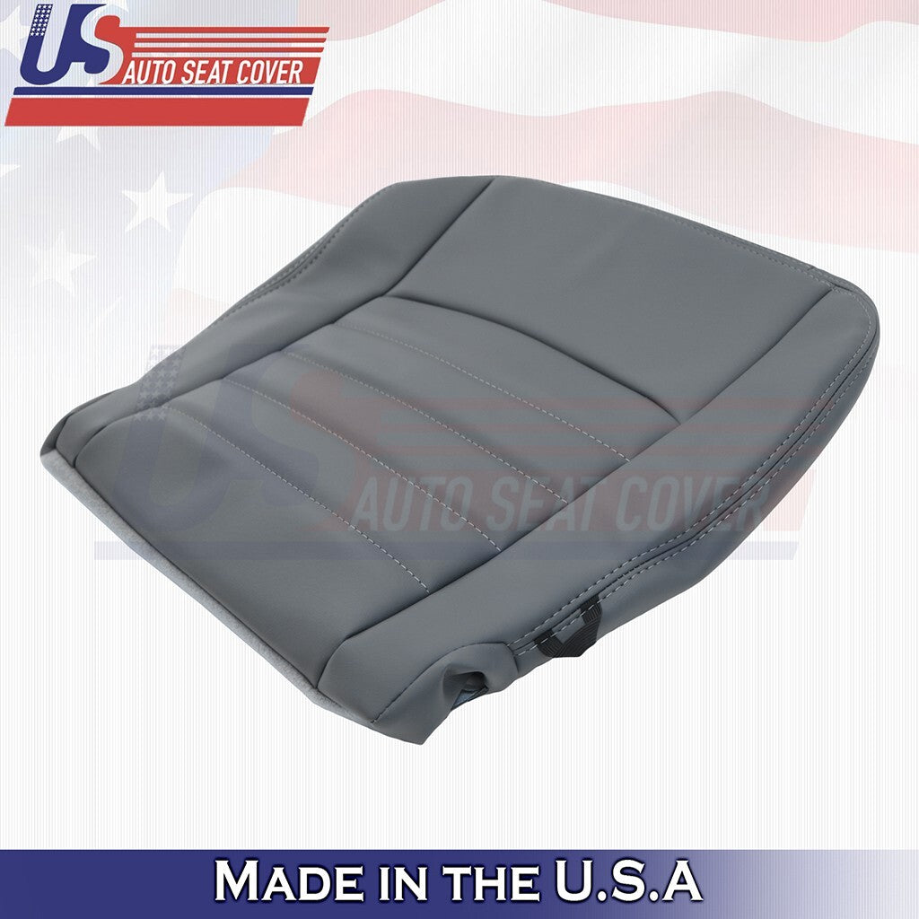 2013 to 2018 Fits Dodge Ram ST Tradesman Driver Bottom Vinyl Seat Cover Gray