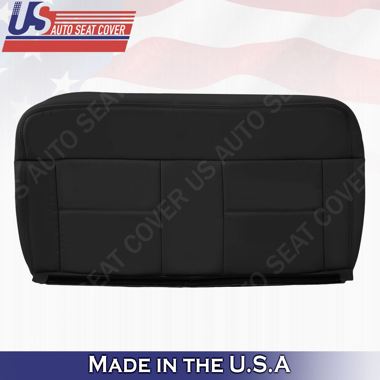 2004 2005 06 2007 2008 Ford F150 REAR Driver-Passenger Bottom Leather Cover Blk