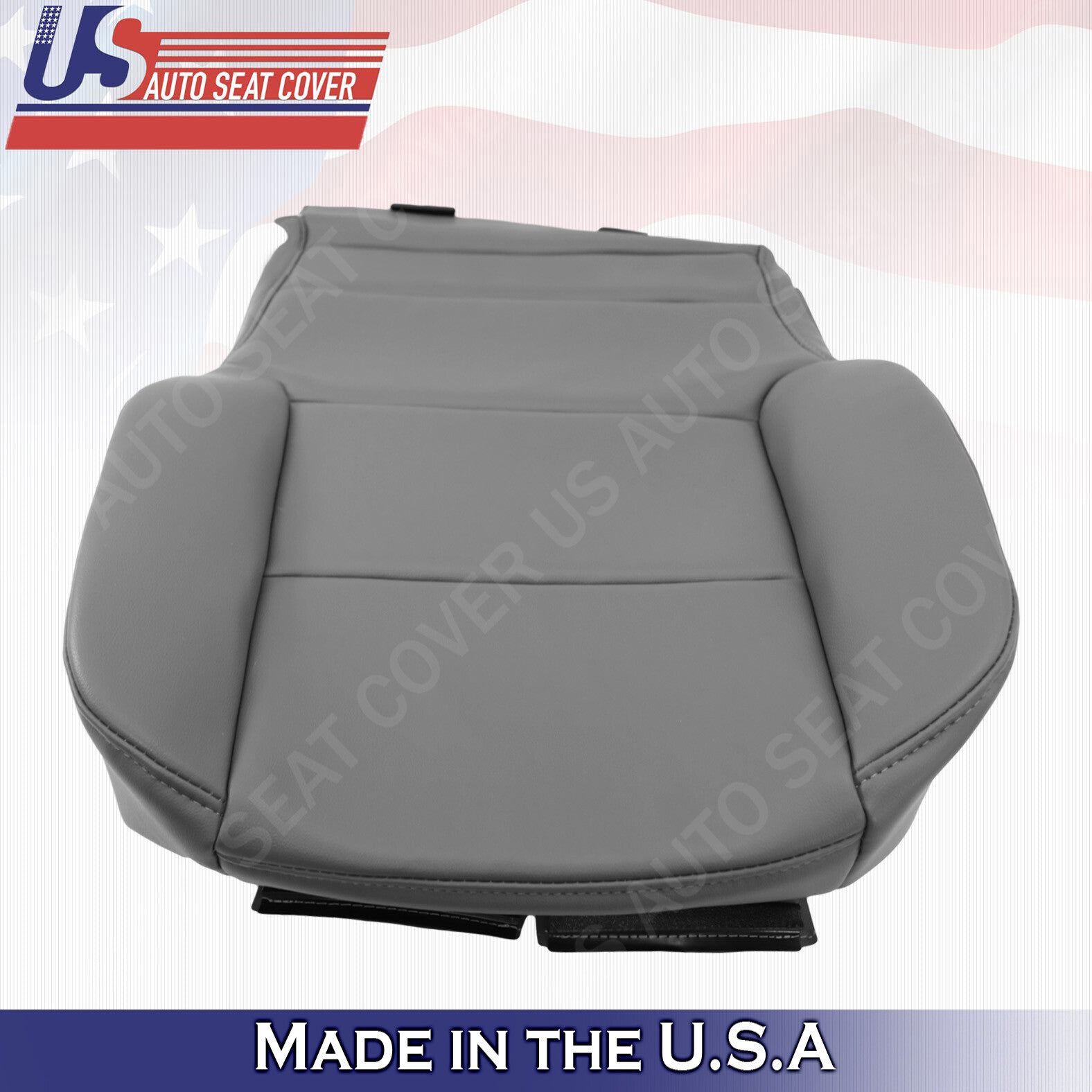 2014 2015 2016 2017 2018 2019 Fits GMC Sierra WT Driver Bottom Vinyl Cover Gray