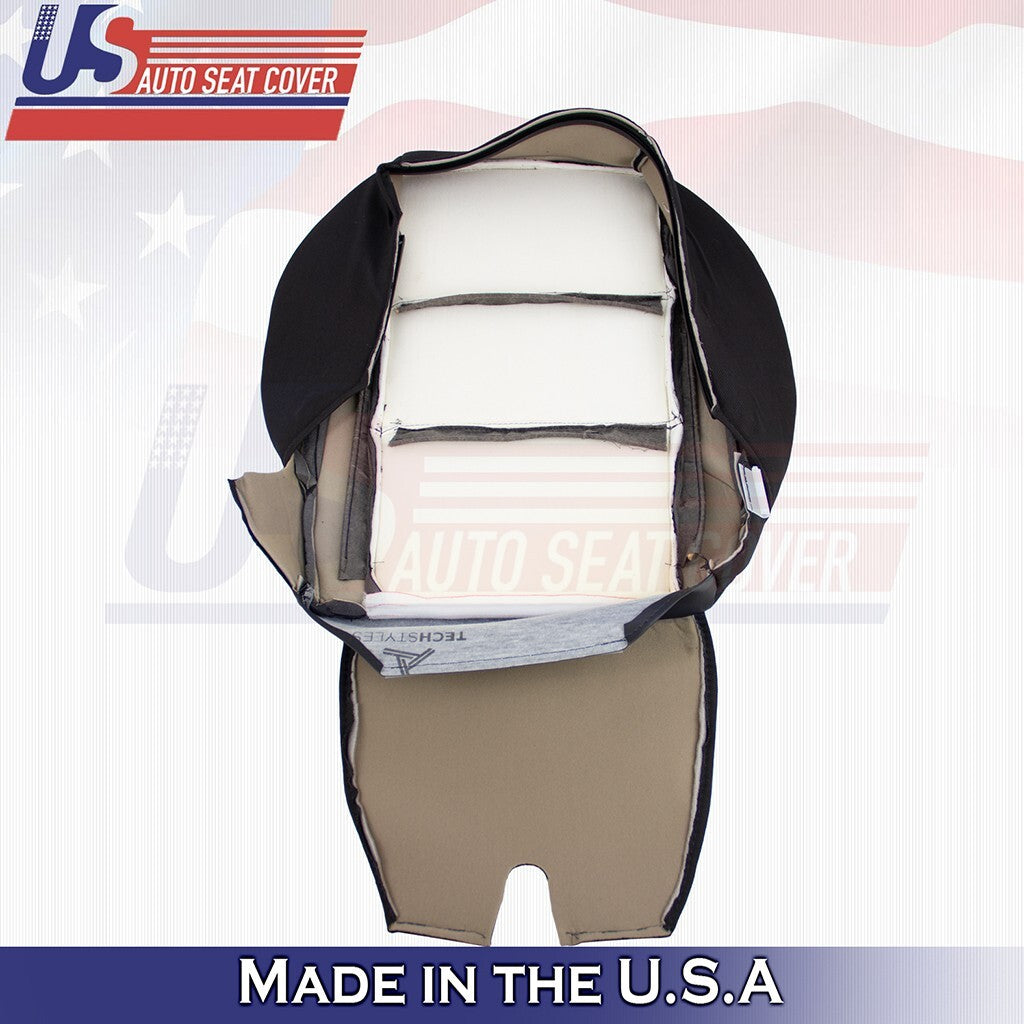 For 2007 to 2015 Nissan Armada Driver Left bottom Cloth seat cover BLACK