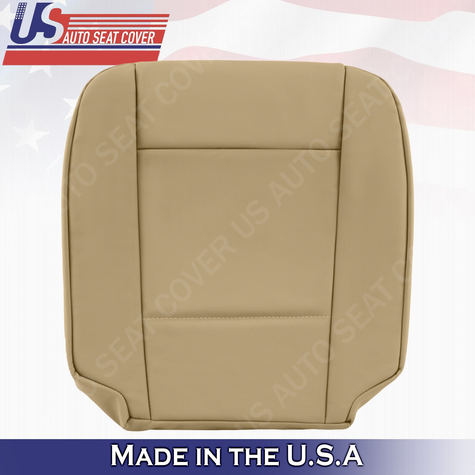 DRIVER BOTTOM LEATHER COVER SAND BEIGE FOR 2002 2003 2004 2005 2006 BMW 5 SERIES