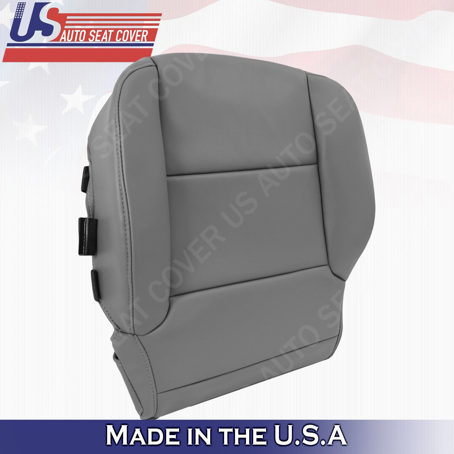 2014 2015 2016 2017 2018 2019 Fits GMC Sierra WT Driver Bottom Vinyl Cover Gray